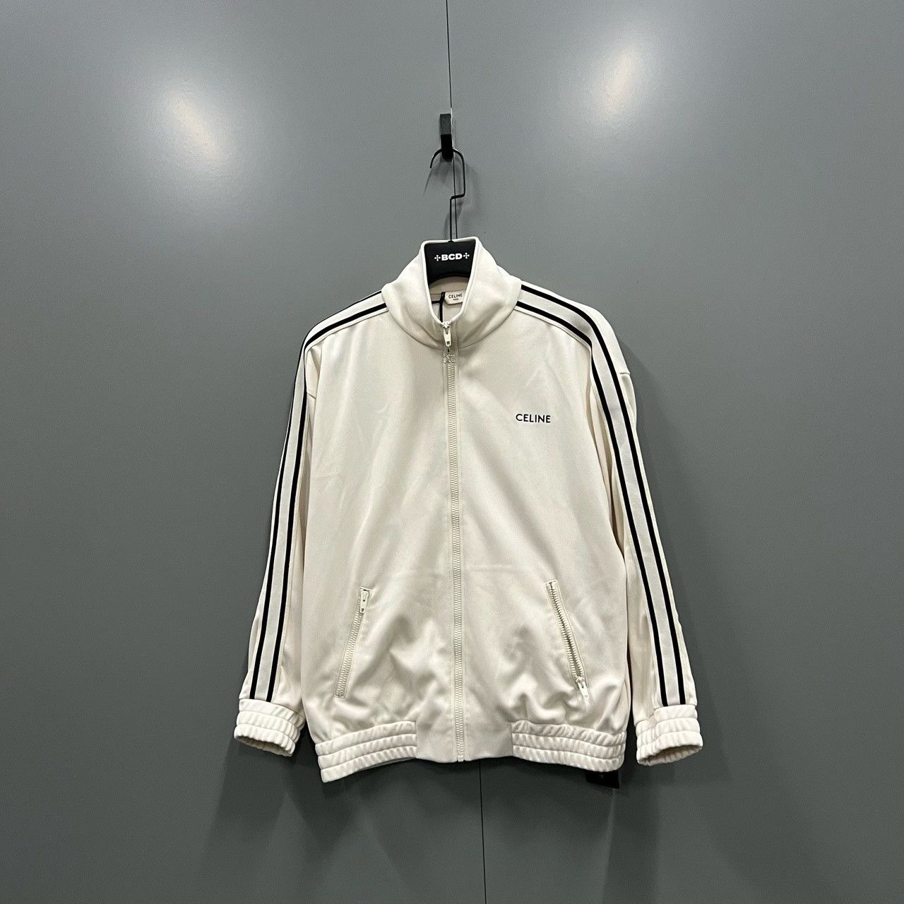 Celine Celine Striped Logo Track Jacket Size XS Size US XS / EU 42 / 0 - 2 Thumbnail