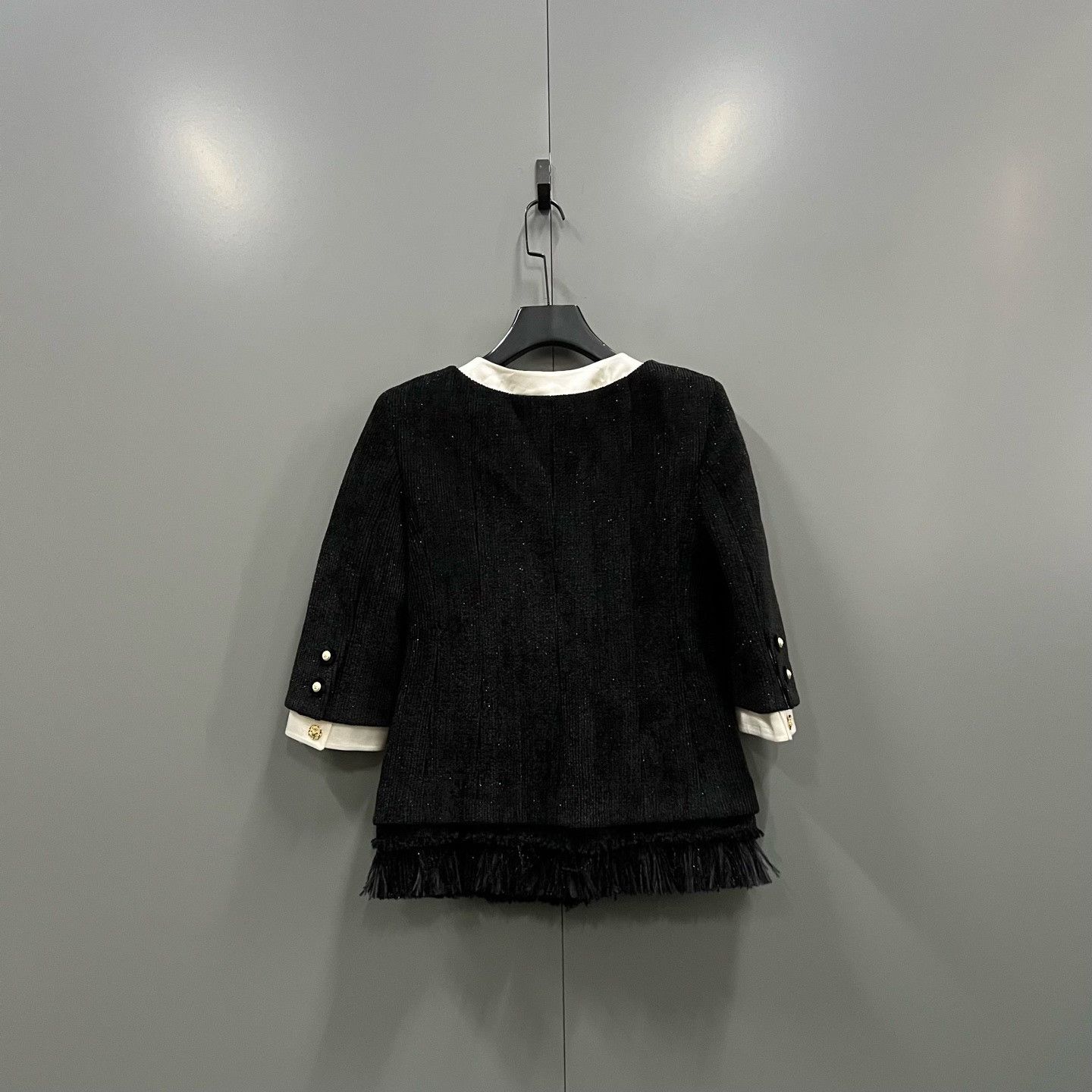 Chanel Chanel Black Tweed Jacket Size 34 Size XS / US 0-2 / IT 36-38 - 3 Thumbnail