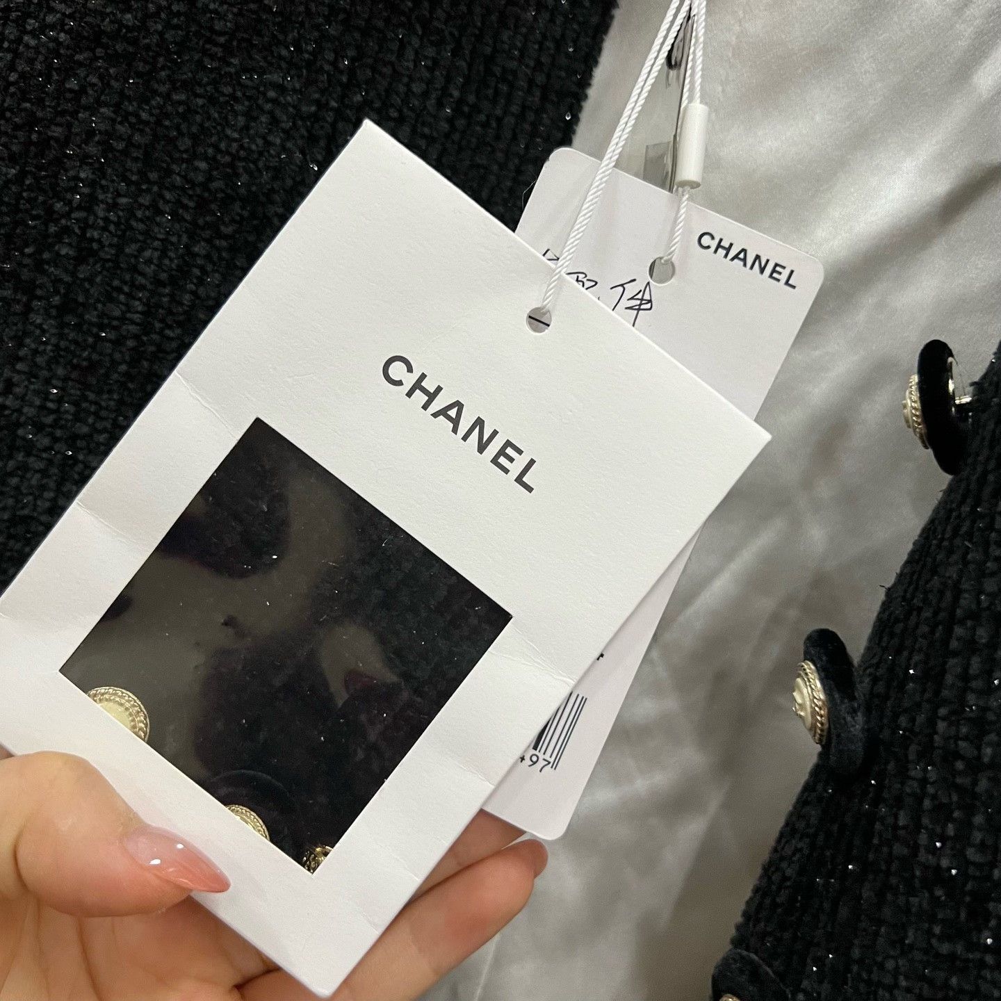 Chanel Chanel Black Tweed Jacket Size 34 Size XS / US 0-2 / IT 36-38 - 5 Thumbnail