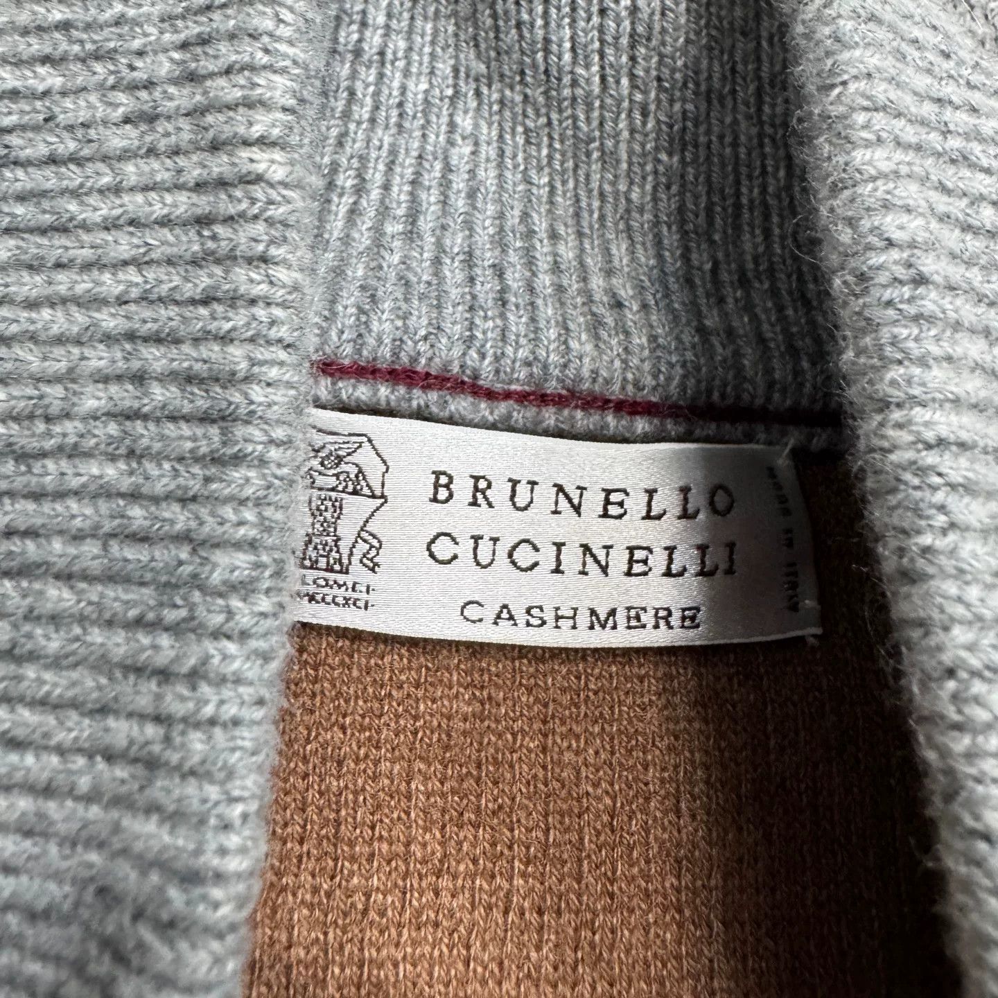 Brunello Cucinelli Brunello Cucinelli Cashmere Knit Cardigan Size 52 Size US L / EU 52-54 / 3 - 4 Thumbnail