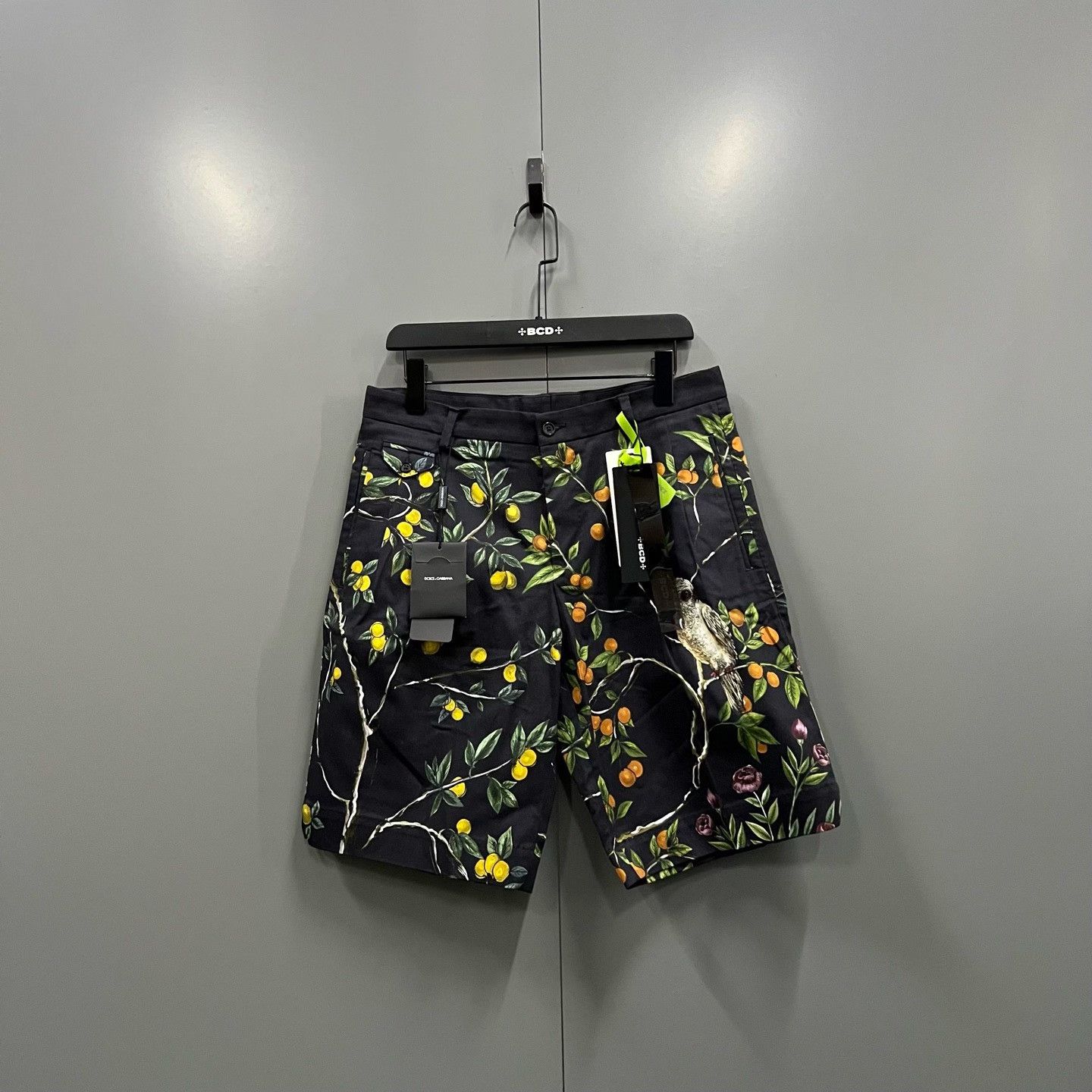 Dolce & Gabbana Dolce & Gabbana Botanical Print Shorts Size 30 Size US 30 / EU 46 - 2 Thumbnail