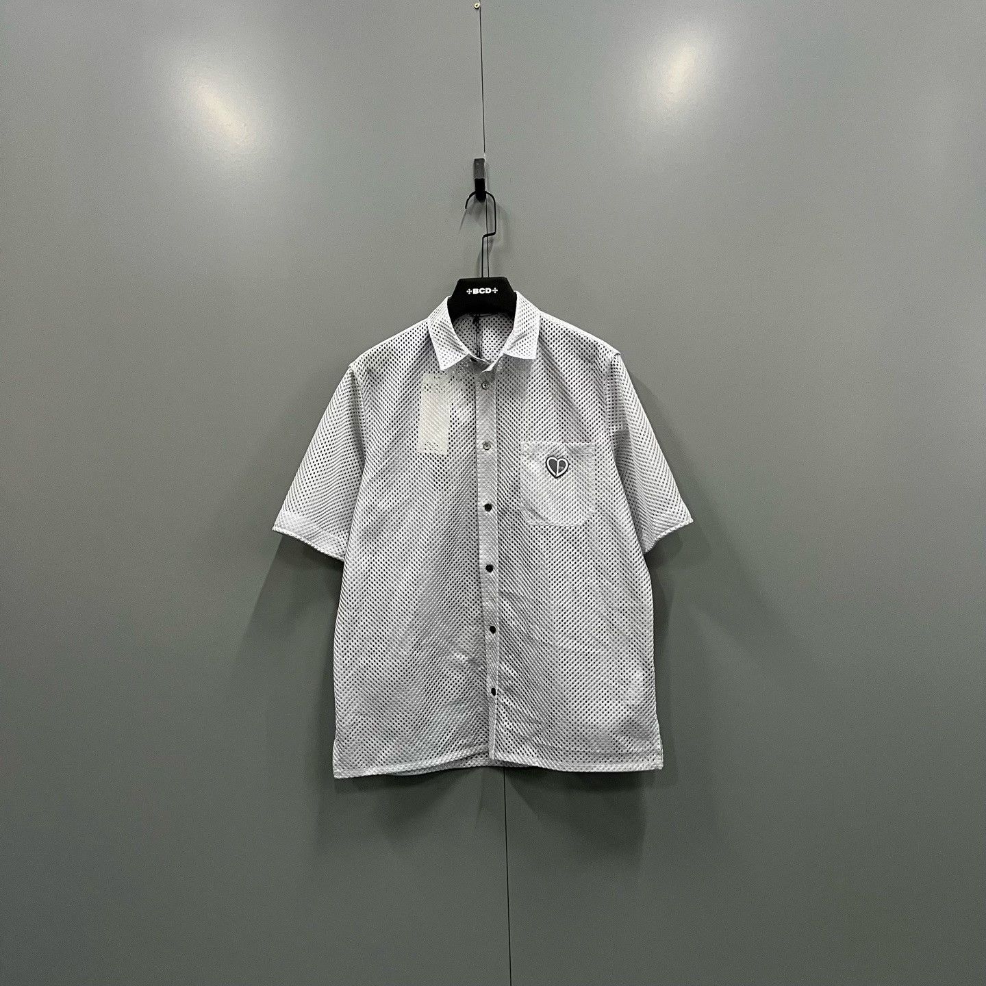 Dior Dior Logo Patch Mesh Shirt Size M Size US M / EU 48-50 / 2 - 2 Thumbnail