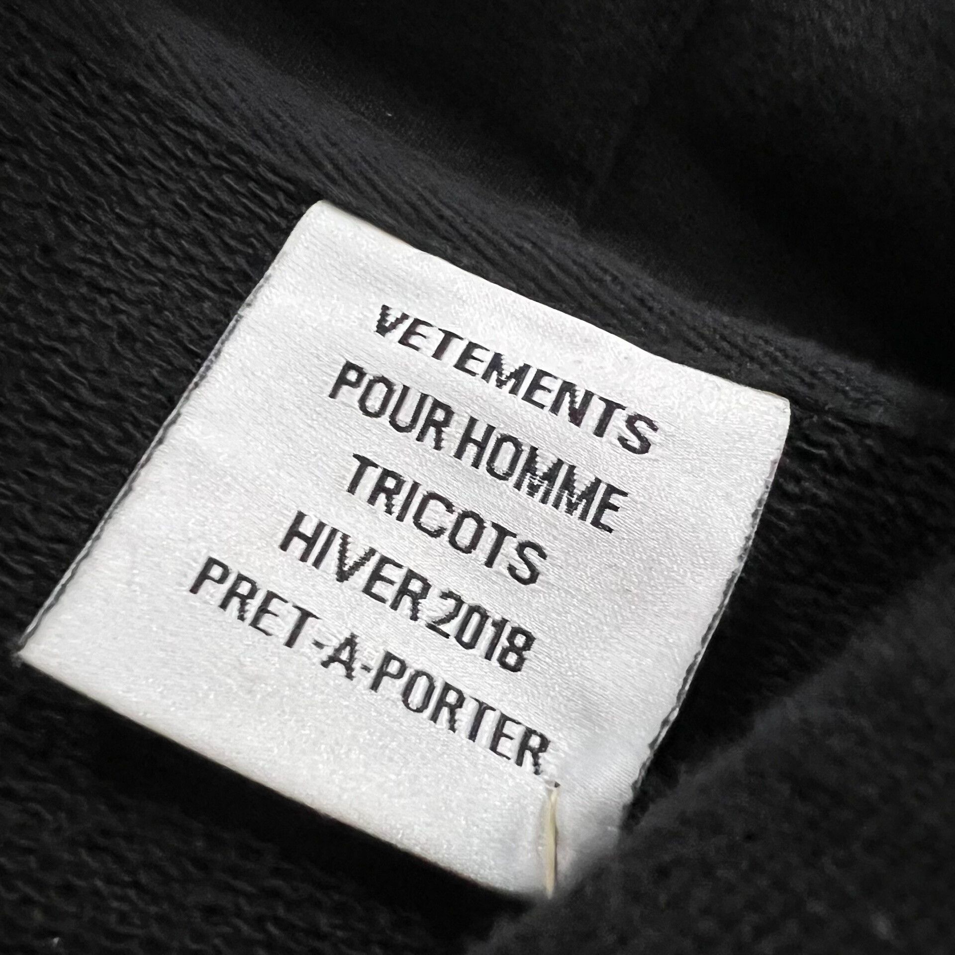 Vetements Vetements Composition Print Hoodie Size XS Size US XS / EU 42 / 0 - 4 Thumbnail