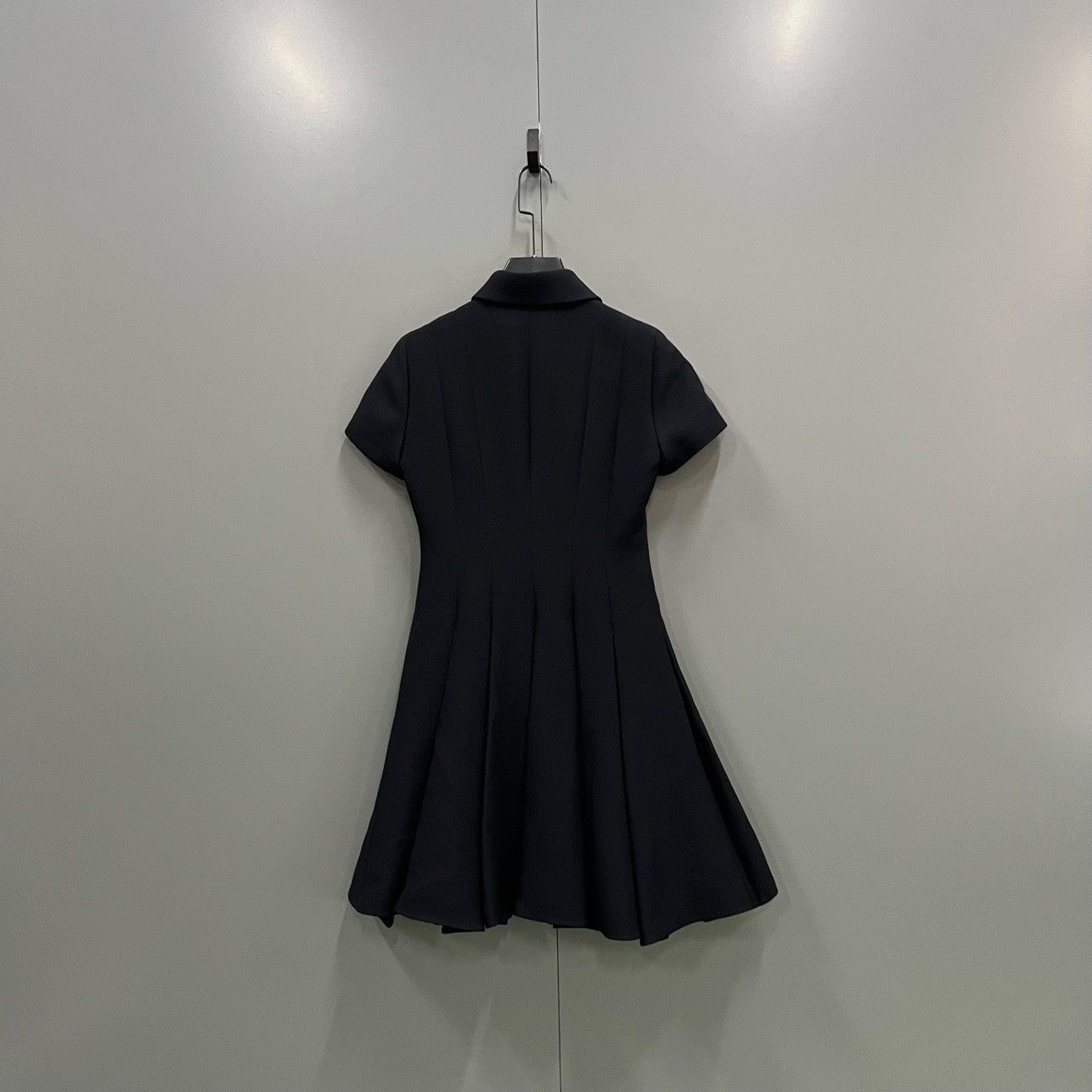 Dior Dior Wool Silk Collared Mini Dress Size 38 Size S / US 4 / IT 40 - 3 Thumbnail