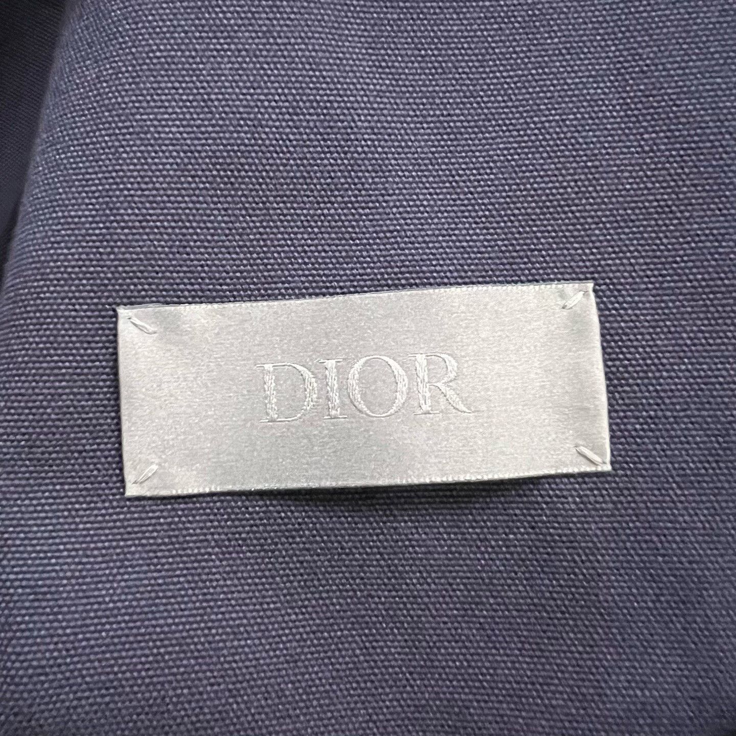 Dior Dior Navy Cotton Chore Jacket Size M Size US M / EU 48-50 / 2 - 5 Thumbnail