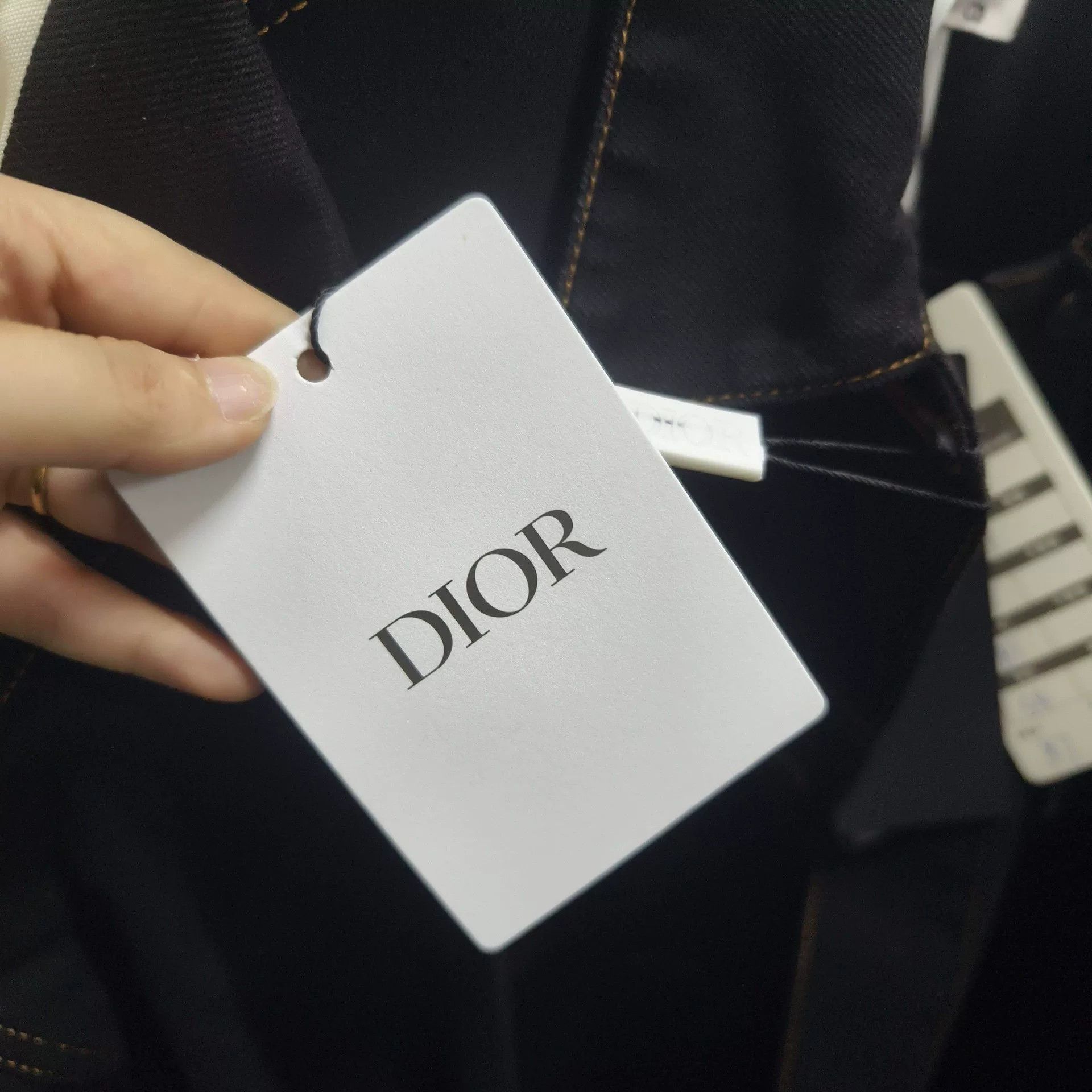 Dior Dior Contrast Stitch Denim Jacket Size FR 34 Size XS / US 0-2 / IT 36-38 - 7 Thumbnail
