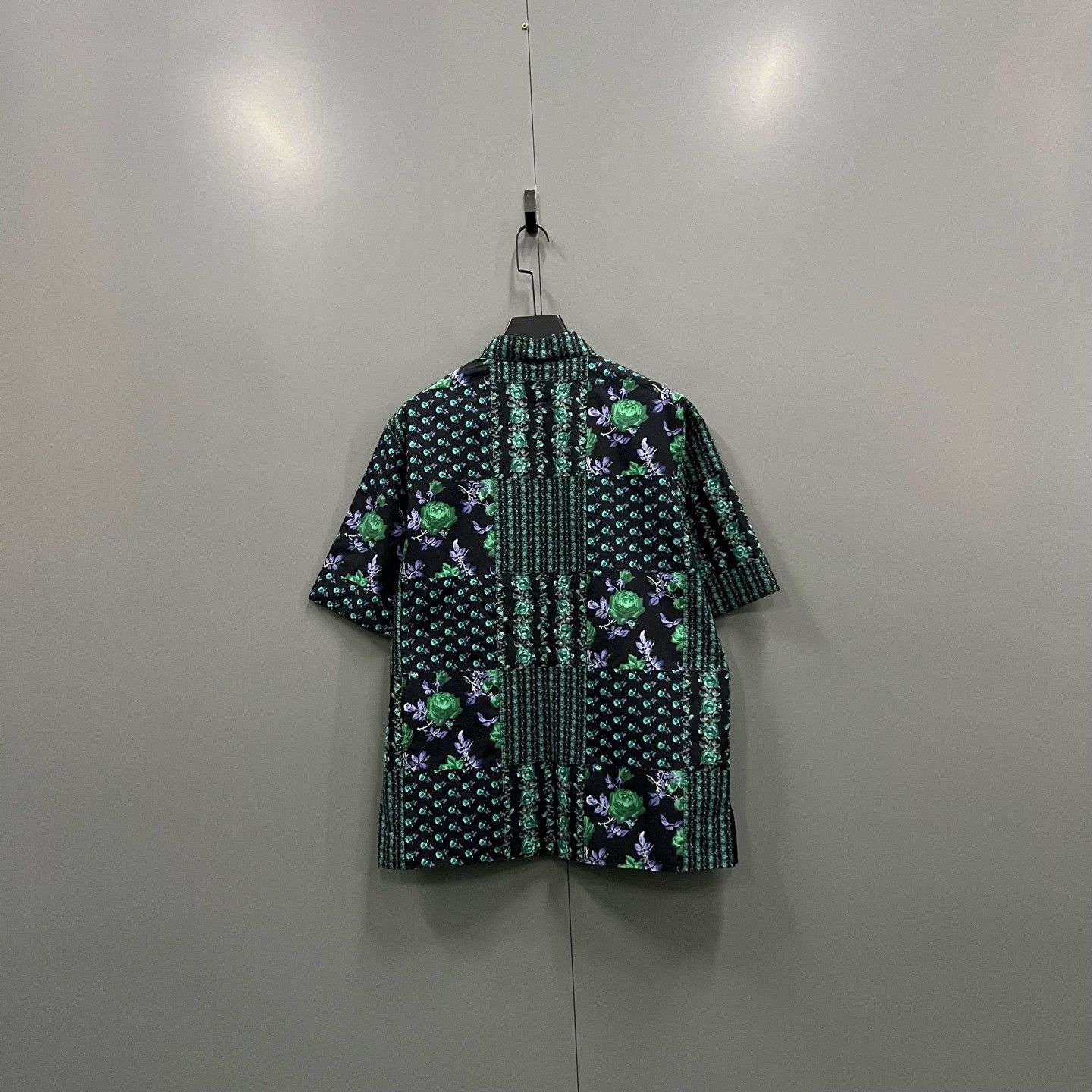 Dior Dior Floral Patchwork Short Sleeve Shirt Size M Size US M / EU 48-50 / 2 - 3 Thumbnail