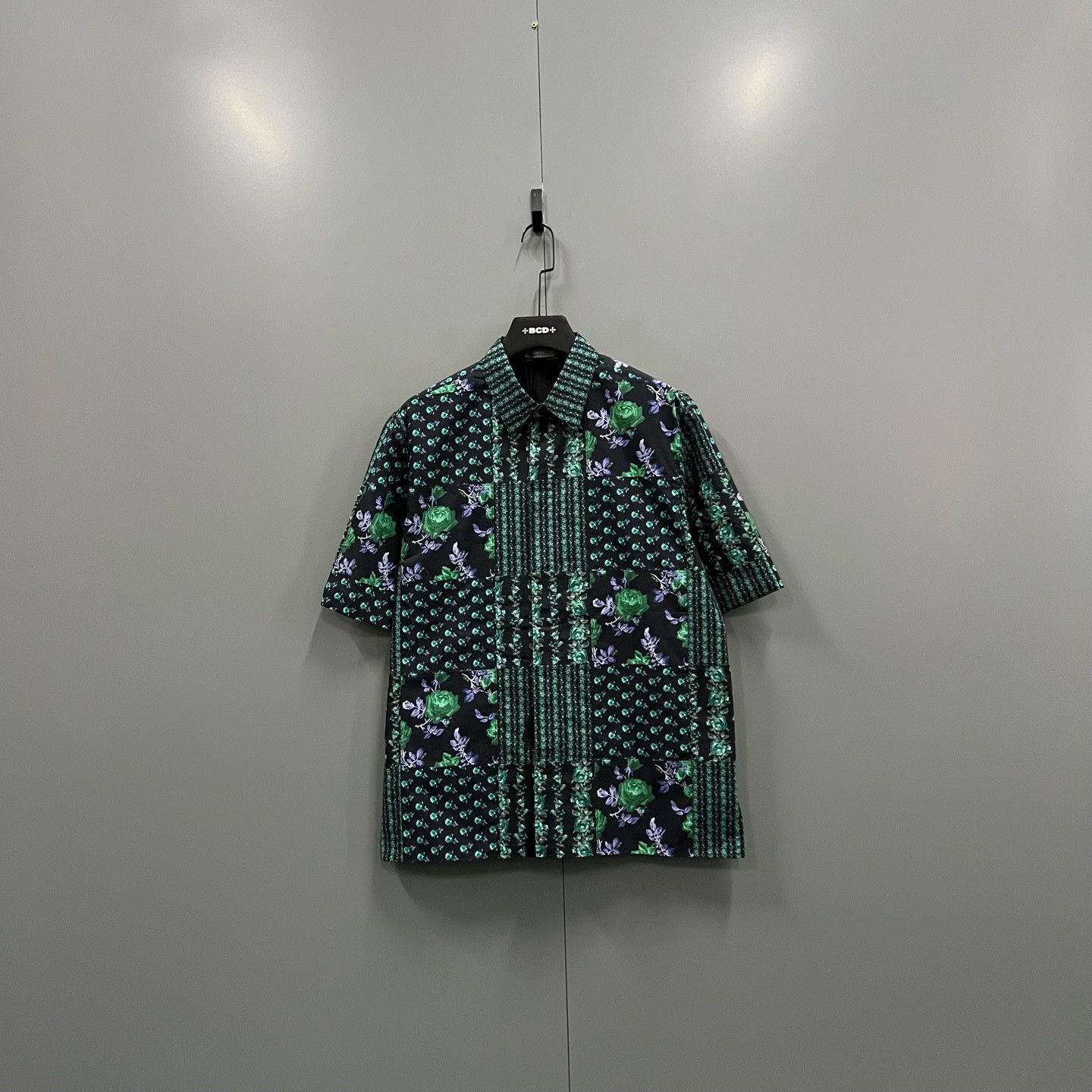 Dior Dior Floral Patchwork Short Sleeve Shirt Size M Size US M / EU 48-50 / 2 - 2 Thumbnail