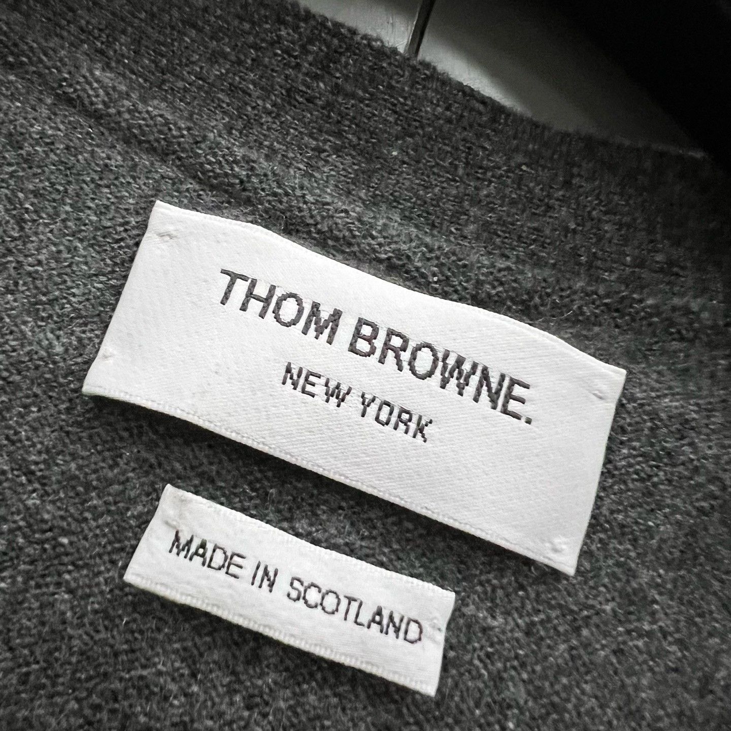Thom Browne Thom Browne 4-Bar Cashmere Cardigan Size 1 Size US S / EU 44-46 / 1 - 5 Thumbnail