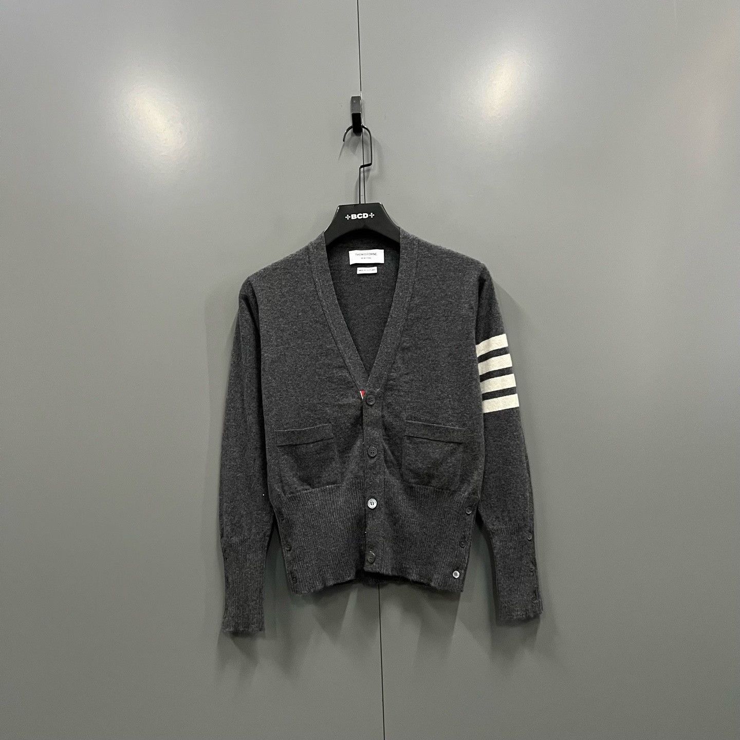 Thom Browne Thom Browne 4-Bar Cashmere Cardigan Size 1 Size US S / EU 44-46 / 1 - 2 Thumbnail
