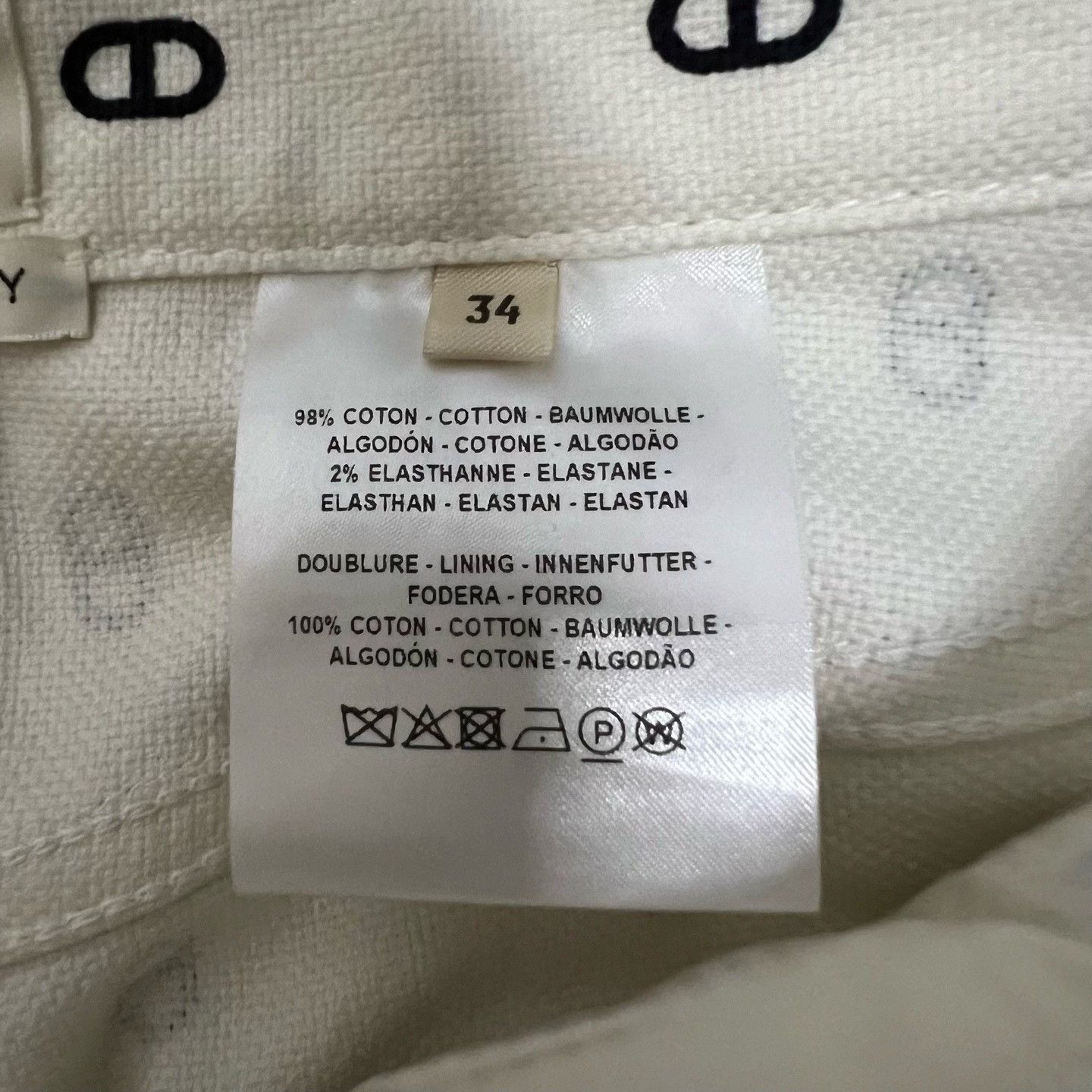Hermes Hermès Printed Cotton Stretch Jeans Size 34 Size 25" / US 0 / IT 36 - 5 Thumbnail
