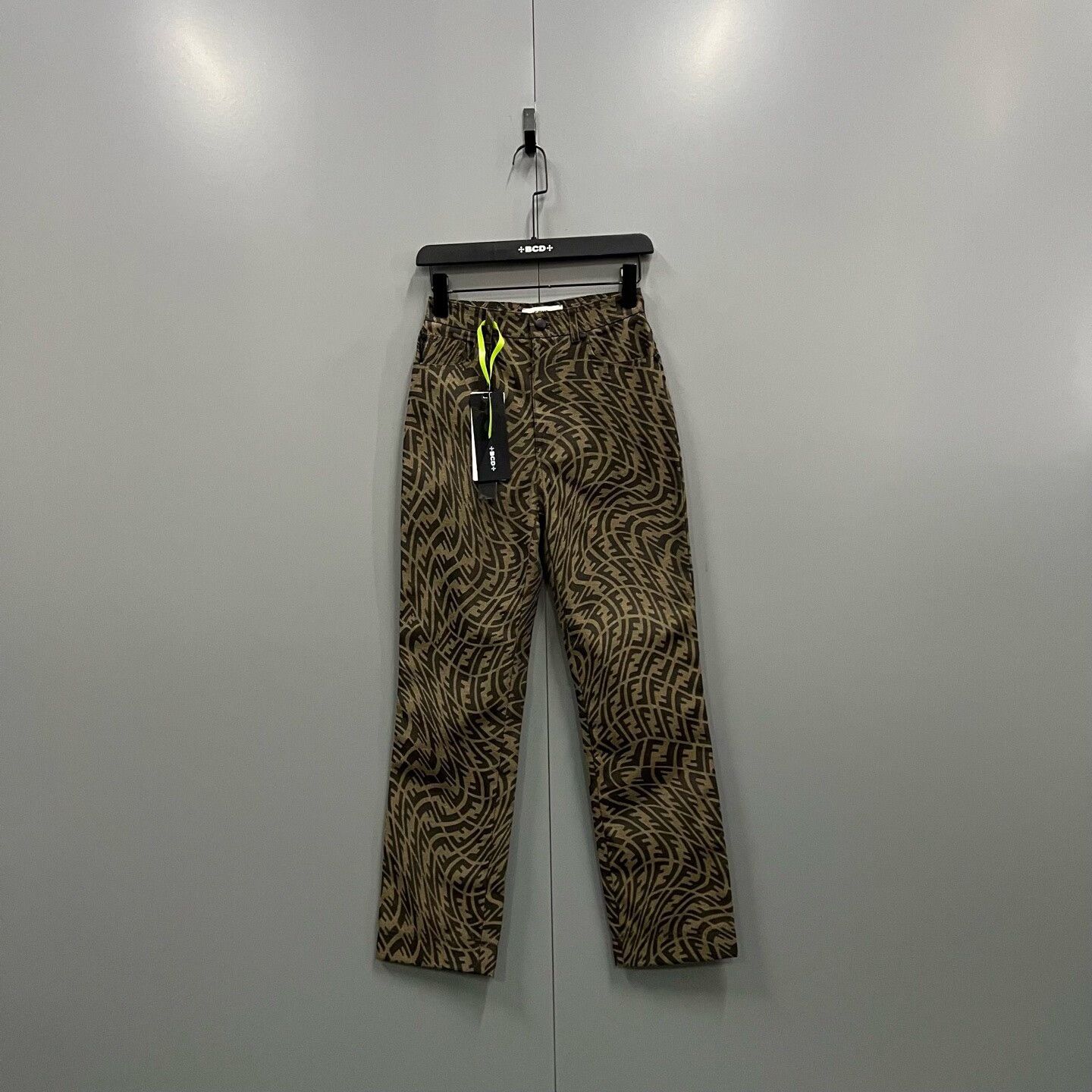 Fendi Fendi FF Print Trousers Size IT 36 Size 25" / US 0 / IT 36 - 2 Thumbnail