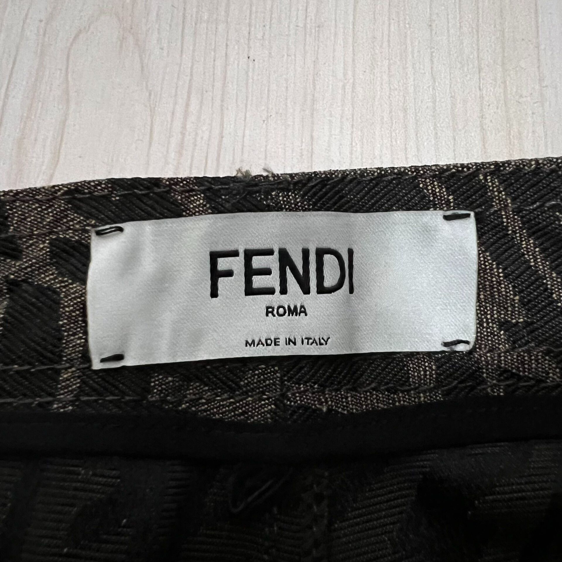 Fendi Fendi FF Print Trousers Size IT 36 Size 25" / US 0 / IT 36 - 4 Thumbnail