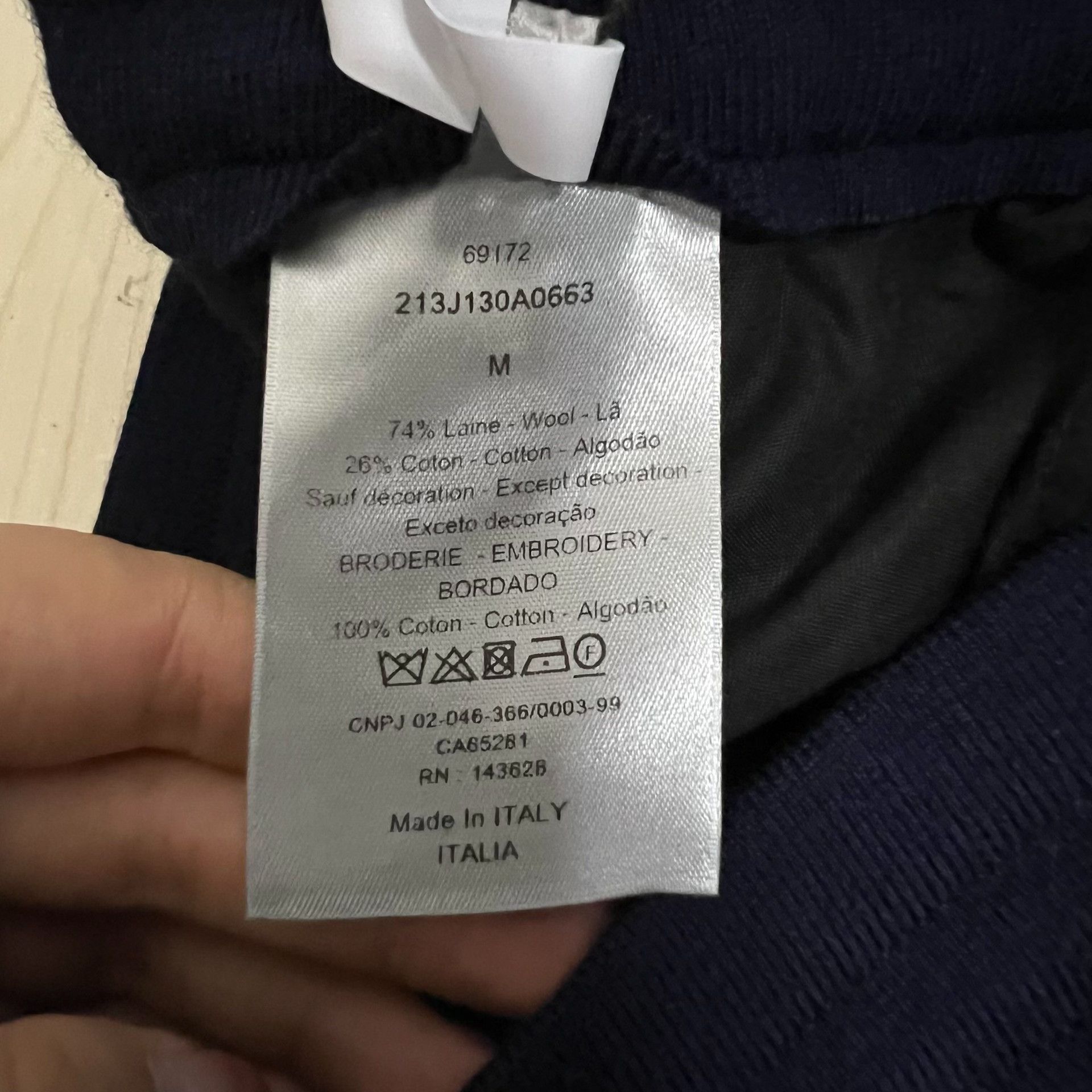 Dior Dior Atelier Logo Wool Pants Size M Size US 32 / EU 48 - 5 Thumbnail