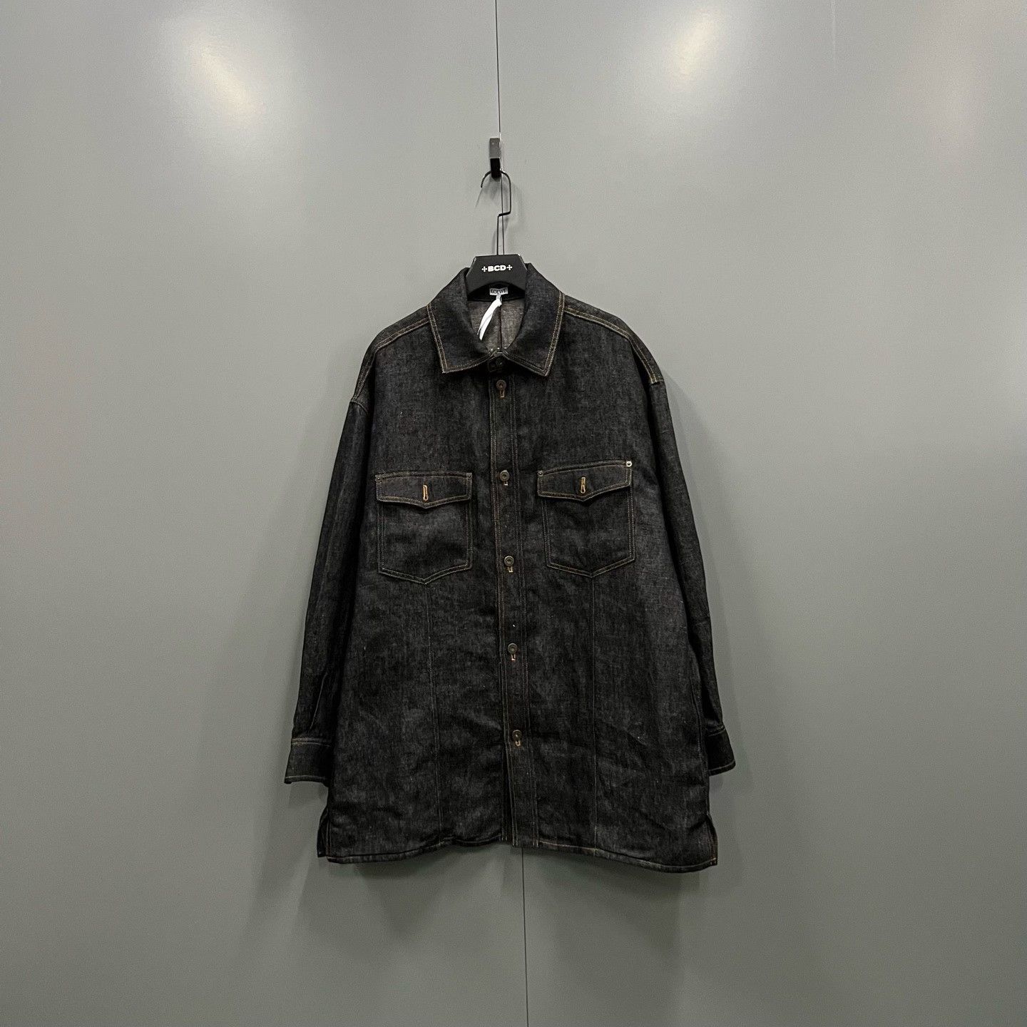 Loewe Loewe Embroidered Linen Denim Jacket Size 41 Size US XXS / EU 40 - 2 Thumbnail
