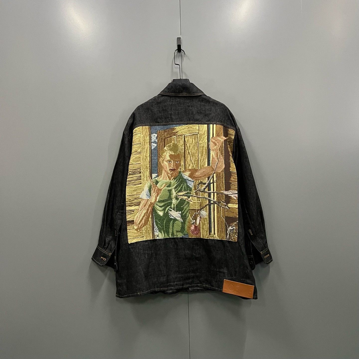 Loewe Loewe Embroidered Linen Denim Jacket Size 41 Size US XXS / EU 40 - 3 Thumbnail