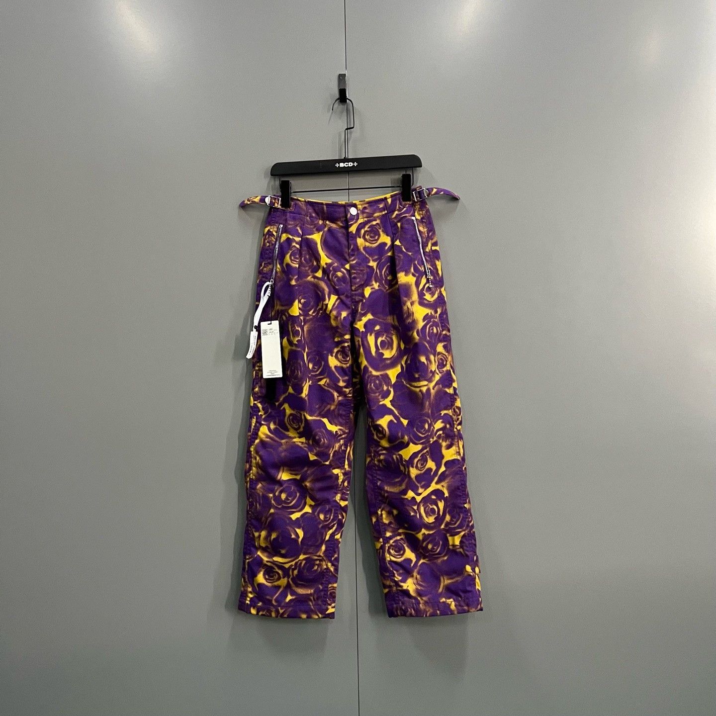 Burberry Burberry Rose Print Pants Size 36 Size 25" / US 0 / IT 36 - 2 Thumbnail