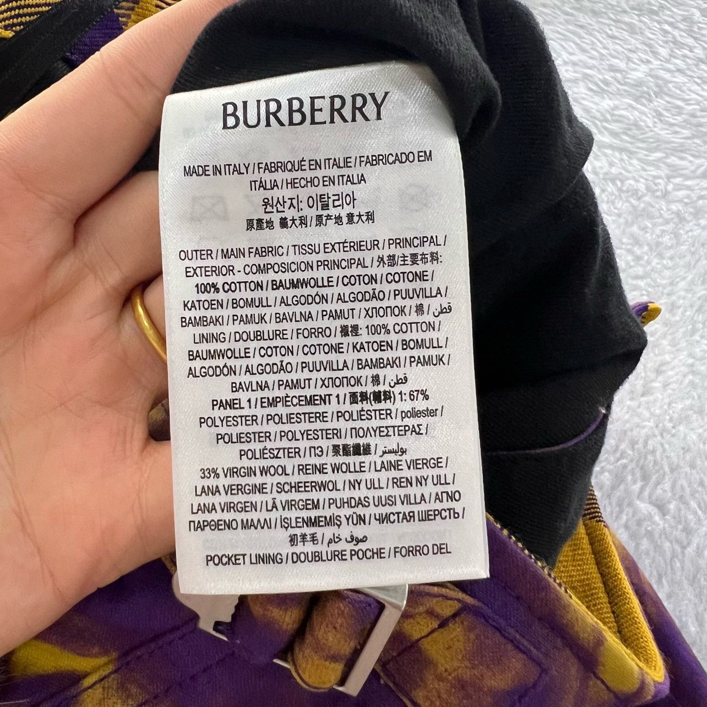 Burberry Burberry Rose Print Pants Size 36 Size 25" / US 0 / IT 36 - 6 Thumbnail