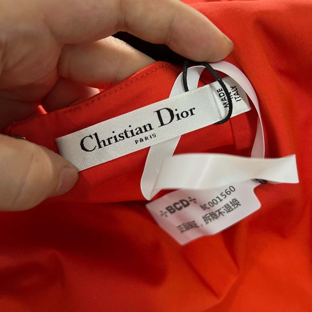 Dior Dior Orange Dress Size 40 Size M / US 6-8 / IT 42-44 - 4 Thumbnail