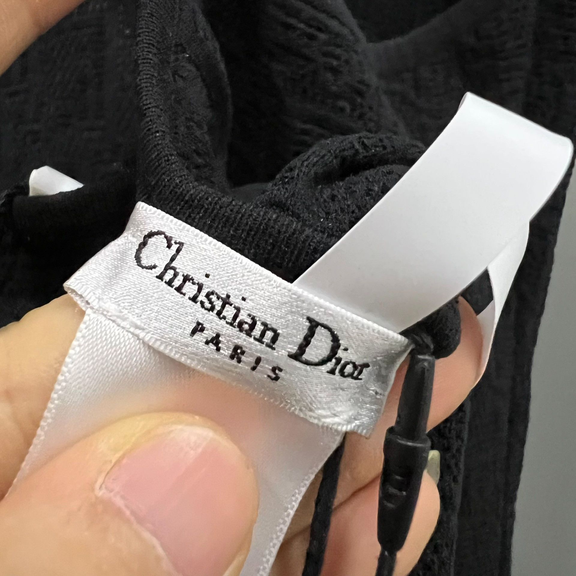 Dior Dior Black Oblique Bodysuit Size M Size M / US 6-8 / IT 42-44 - 4 Thumbnail