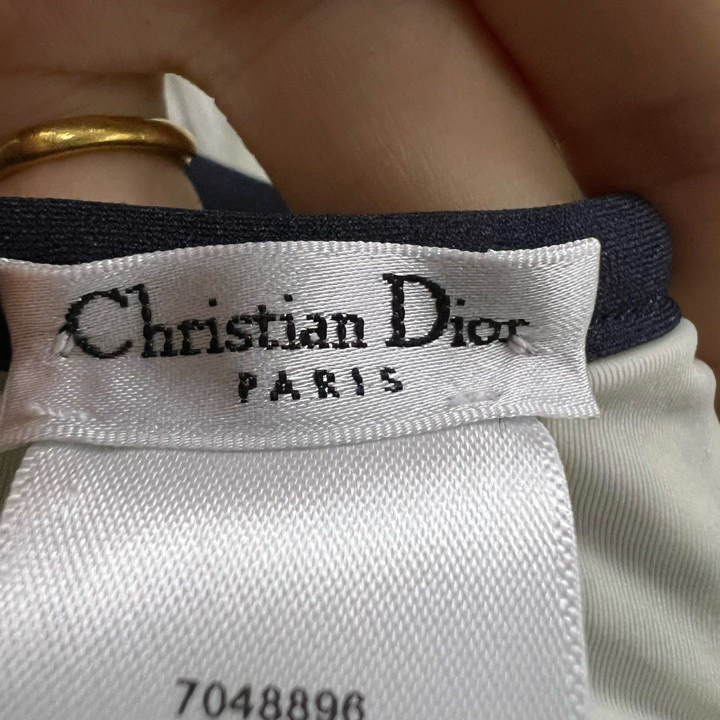 Dior Dior Oblique One-Piece Swimsuit Size XS Size XS / US 0-2 / IT 36-38 - 4 Thumbnail