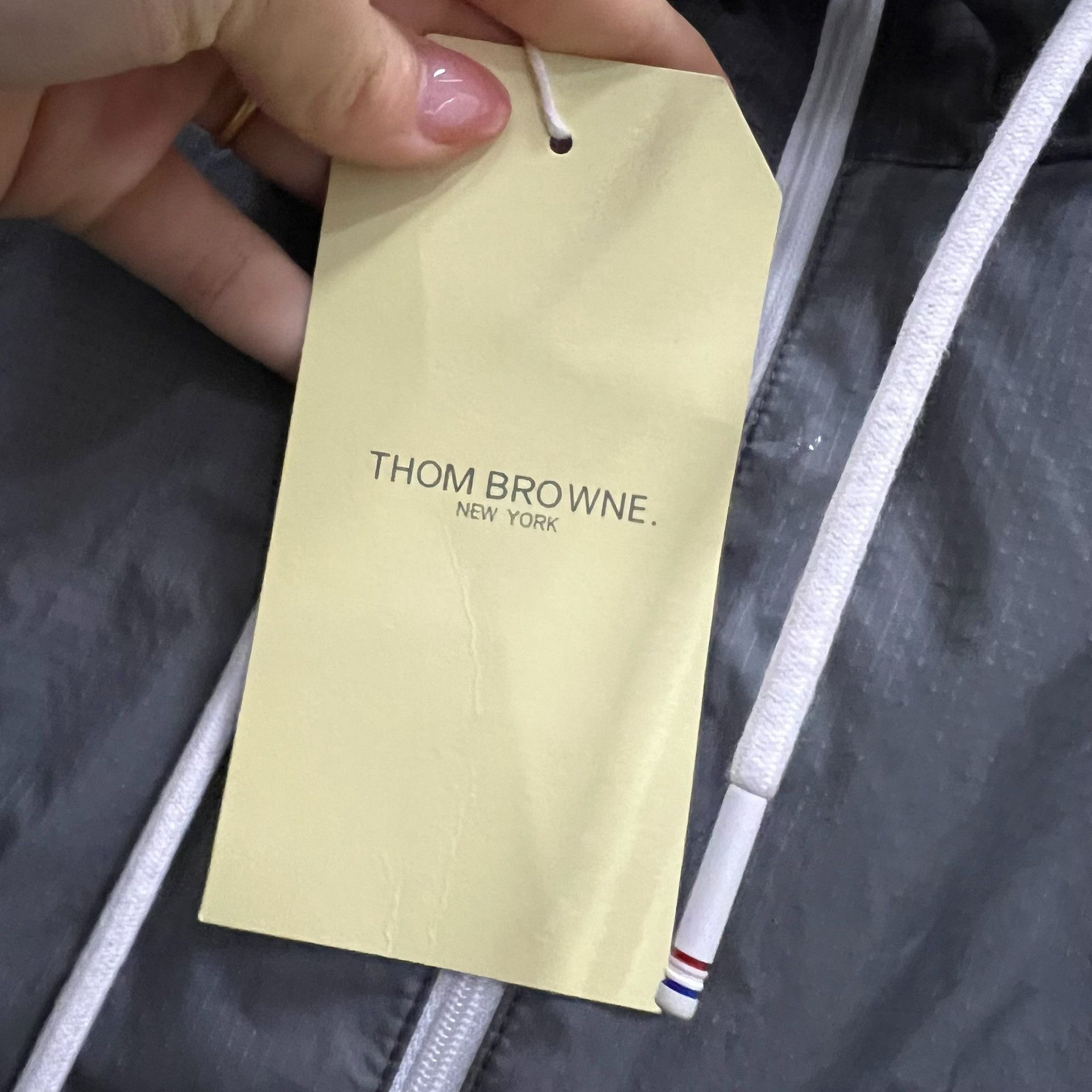 Thom Browne Thom Browne Nylon Half-Zip Hooded Jacket Size 2 Size US M / EU 48-50 / 2 - 5 Thumbnail