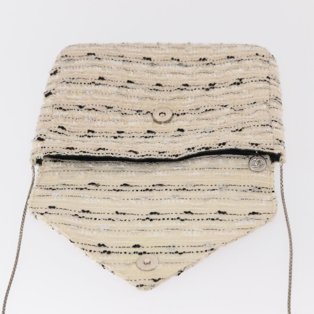Chanel Chanel Vintage Envelope Chain Clutch Tweed Size ONE SIZE - 19 Thumbnail