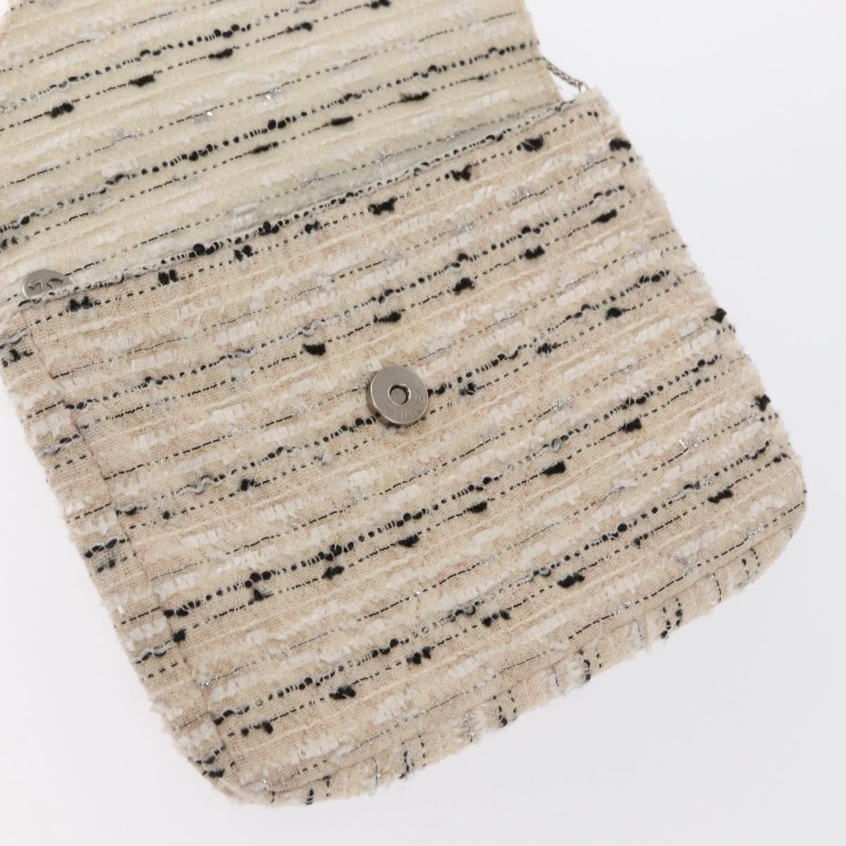Chanel Chanel Vintage Envelope Chain Clutch Tweed Size ONE SIZE - 23 Thumbnail