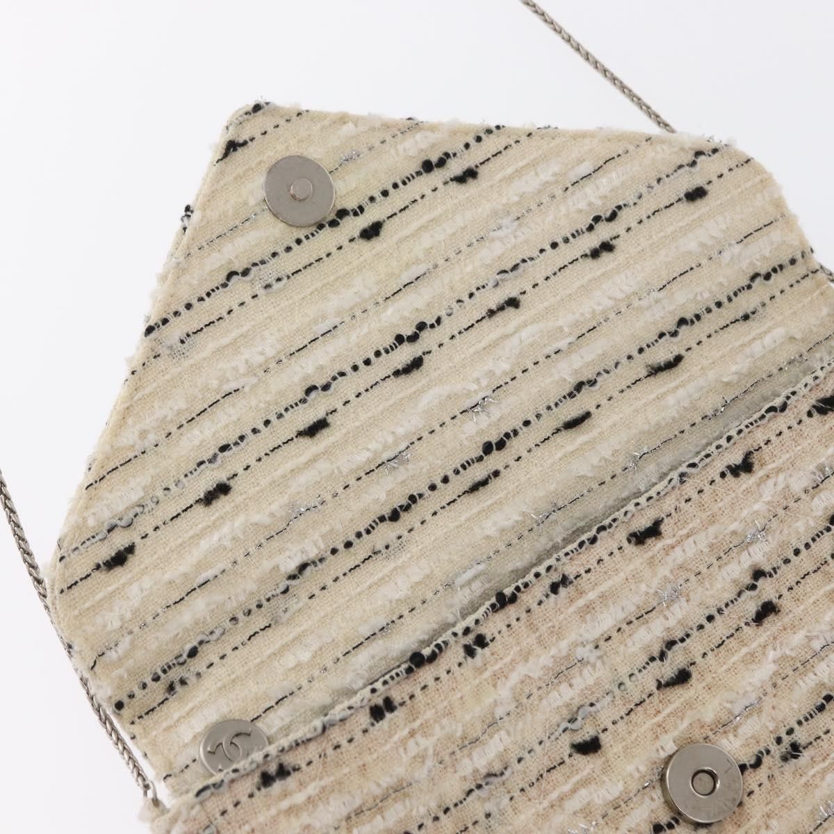 Chanel Chanel Vintage Envelope Chain Clutch Tweed Size ONE SIZE - 22 Thumbnail