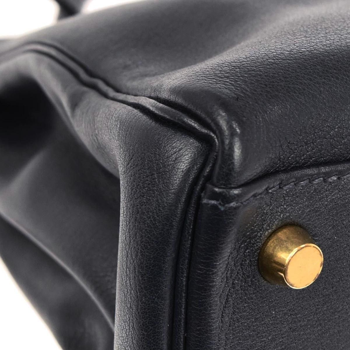 Hermes Hermes Kelly Blue Courchevel with Gold Hardware Size ONE SIZE - 6 Thumbnail