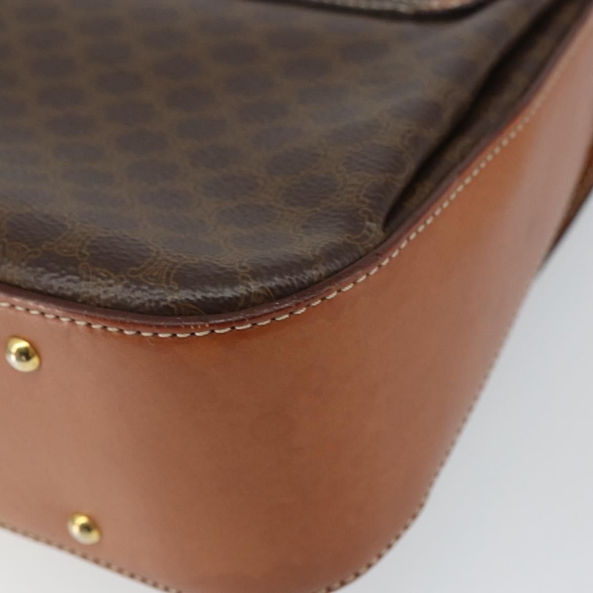 Celine Celine Vintage Convertible Top Handle Macadam Coated Canvas Size ONE SIZE - 11 Thumbnail