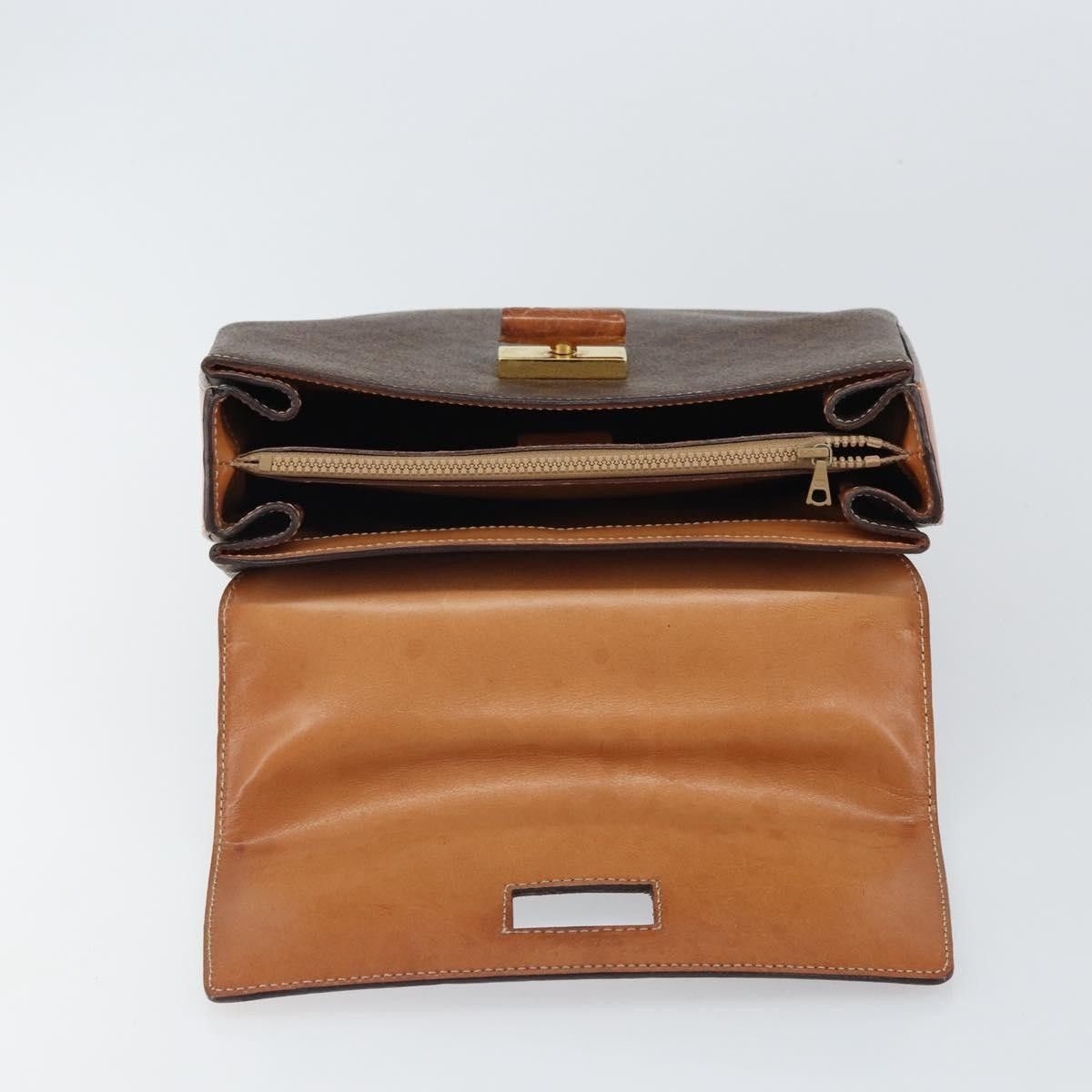 Celine Celine Vintage Convertible Top Handle Macadam Coated Canvas Size ONE SIZE - 16 Thumbnail