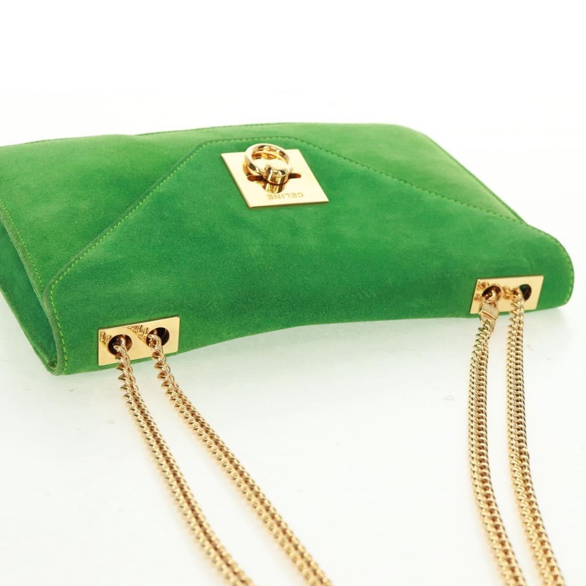 Celine Celine Vintage Shoulder Bag Suede Size ONE SIZE - 15 Thumbnail