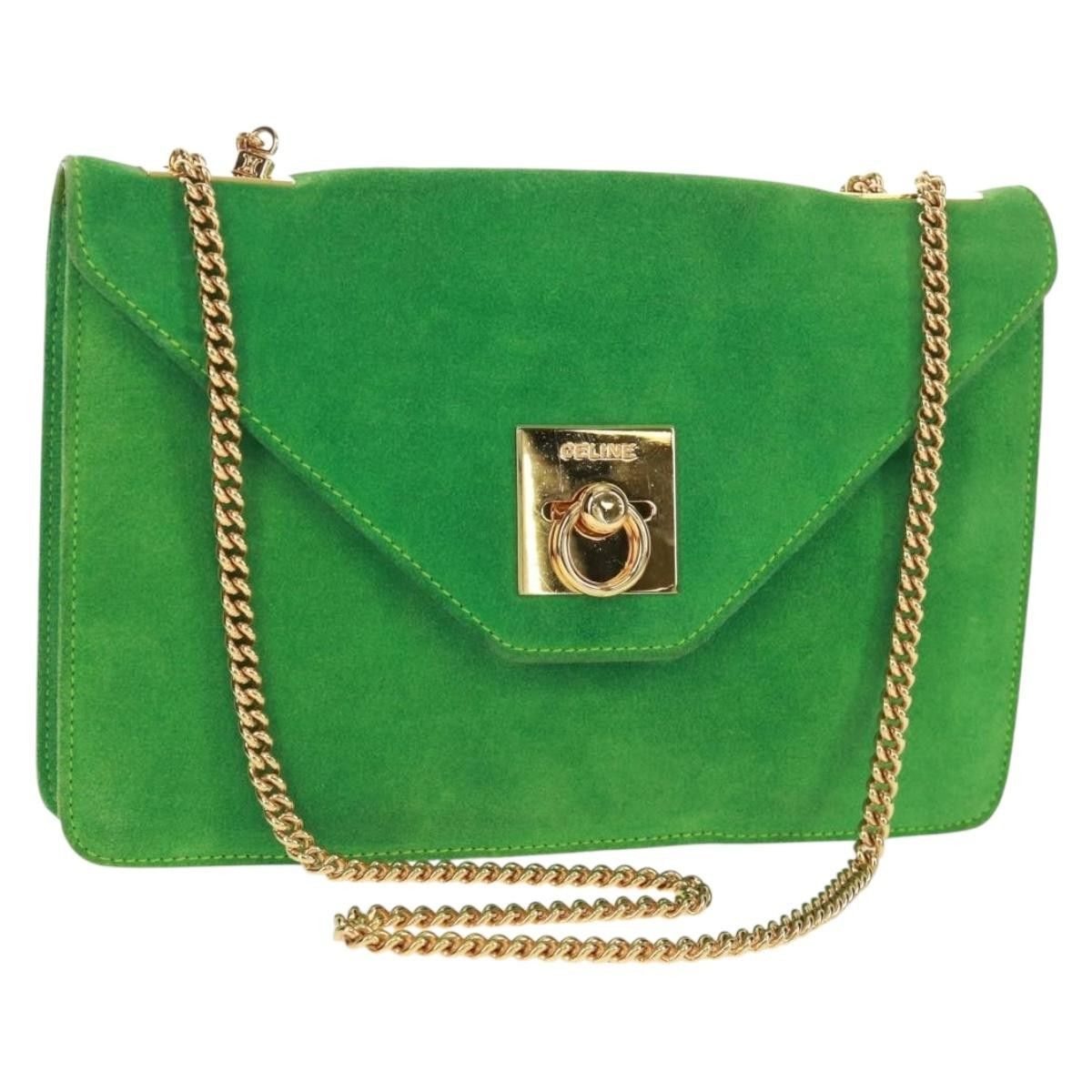 Celine Celine Vintage Shoulder Bag Suede Size ONE SIZE - 19 Thumbnail