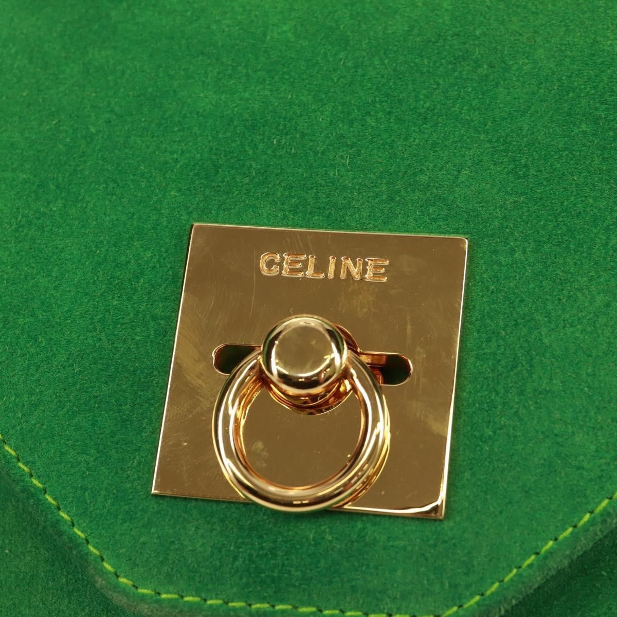 Celine Celine Vintage Shoulder Bag Suede Size ONE SIZE - 20 Thumbnail