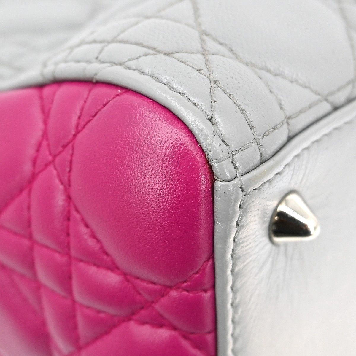 Dior Christian Dior Lady Dior Bag Cannage Quilt Lambskin Size ONE SIZE - 7 Thumbnail