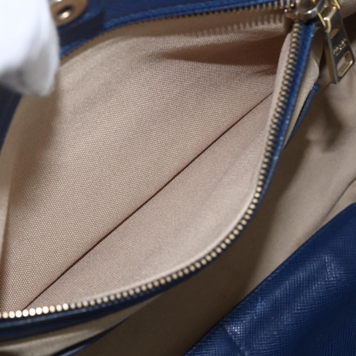 Prada Prada Cuir Frame Convertible Tote Canvas and Saffiano Leather Size ONE SIZE - 23 Thumbnail