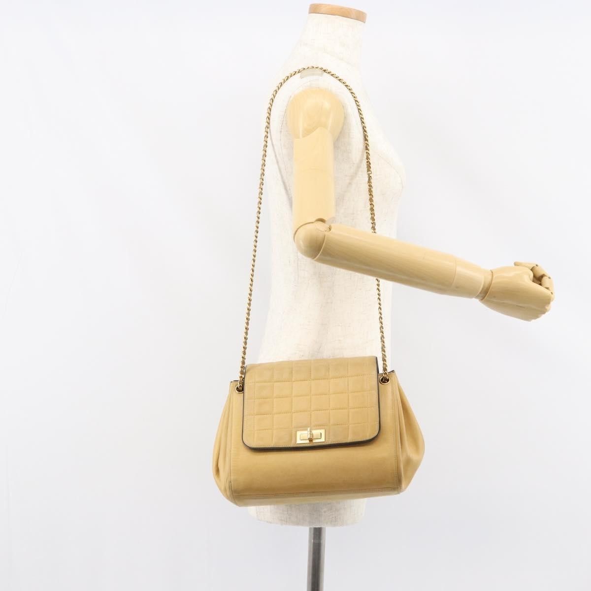 Chanel Chanel Chocolate Bar Accordion Reissue Flap Quilted Lambskin Size ONE SIZE - 14 Thumbnail