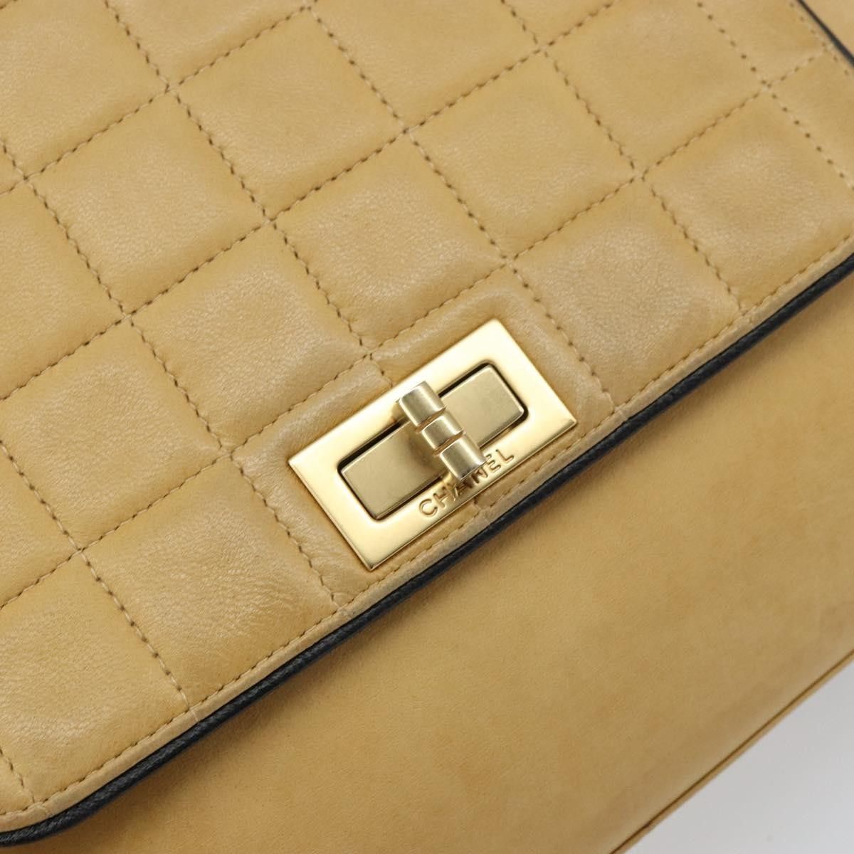 Chanel Chanel Chocolate Bar Accordion Reissue Flap Quilted Lambskin Size ONE SIZE - 13 Thumbnail