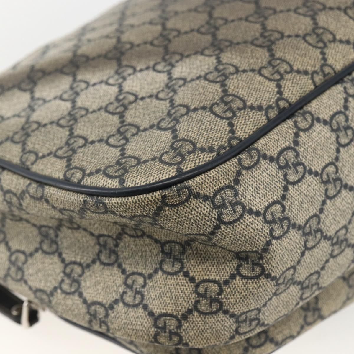 Gucci Gucci Double Pocket Messenger GG Coated Canvas Size ONE SIZE - 12 Thumbnail