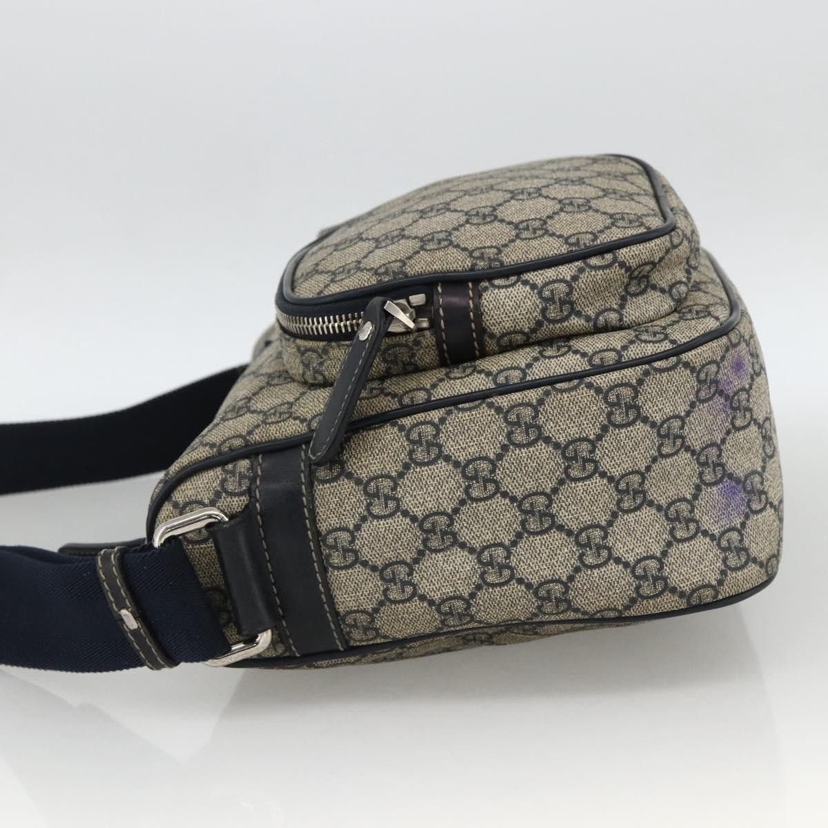 Gucci Gucci Double Pocket Messenger GG Coated Canvas Size ONE SIZE - 4 Thumbnail