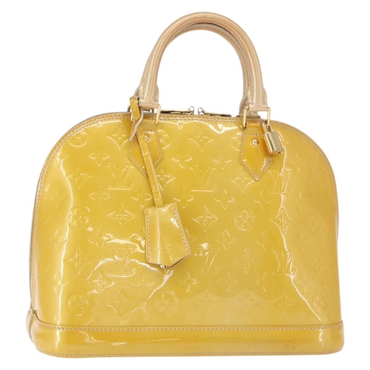 Louis Vuitton Louis Vuitton Alma Handbag Patent Leather Size ONE SIZE - 17 Thumbnail
