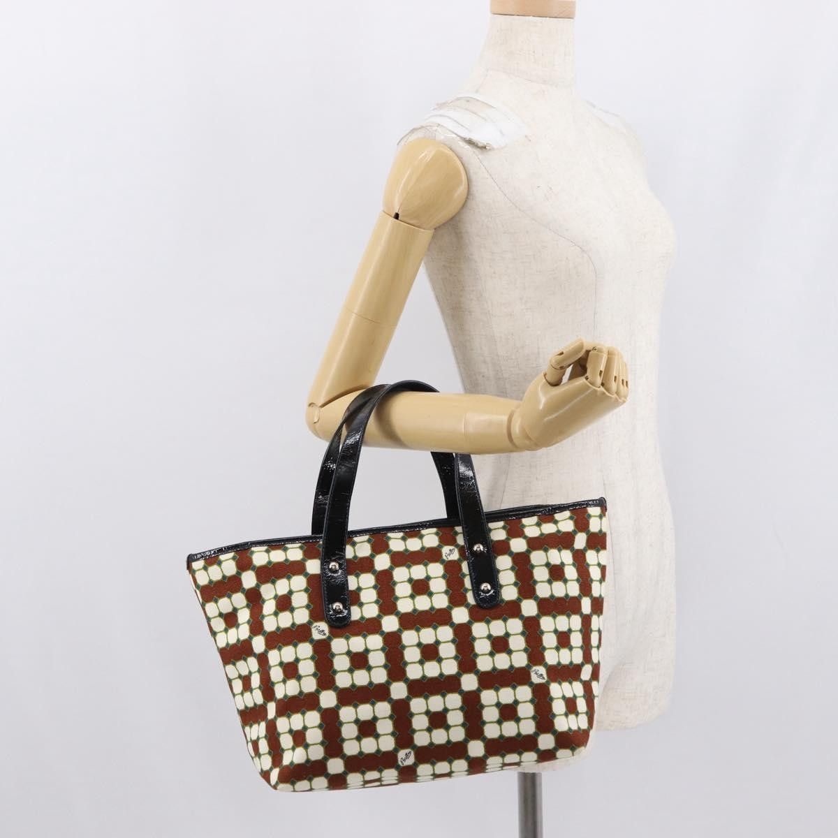 Bally Bally Vintage Handbag Canvas Size ONE SIZE - 14 Thumbnail