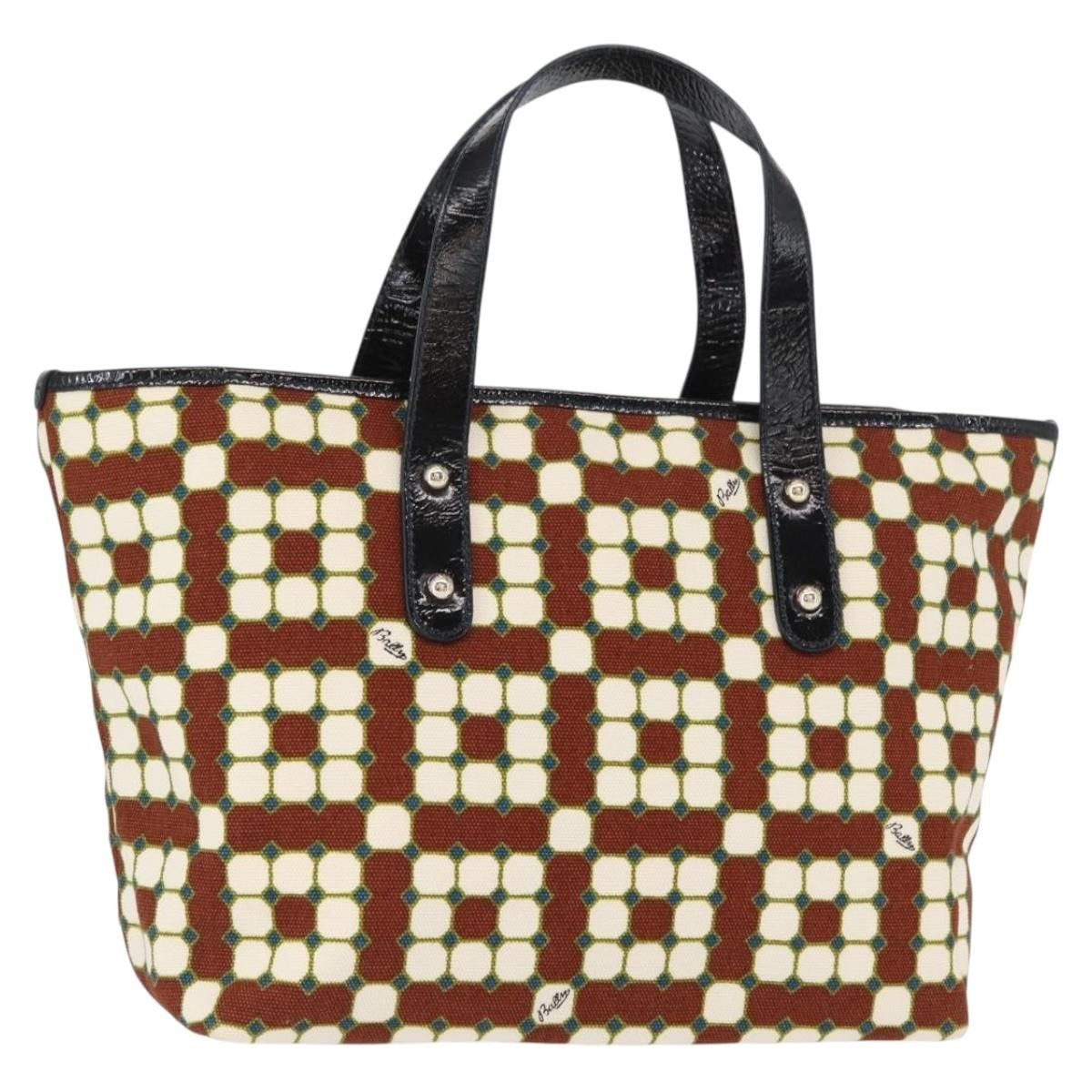 Bally Bally Vintage Handbag Canvas Size ONE SIZE - 18 Thumbnail