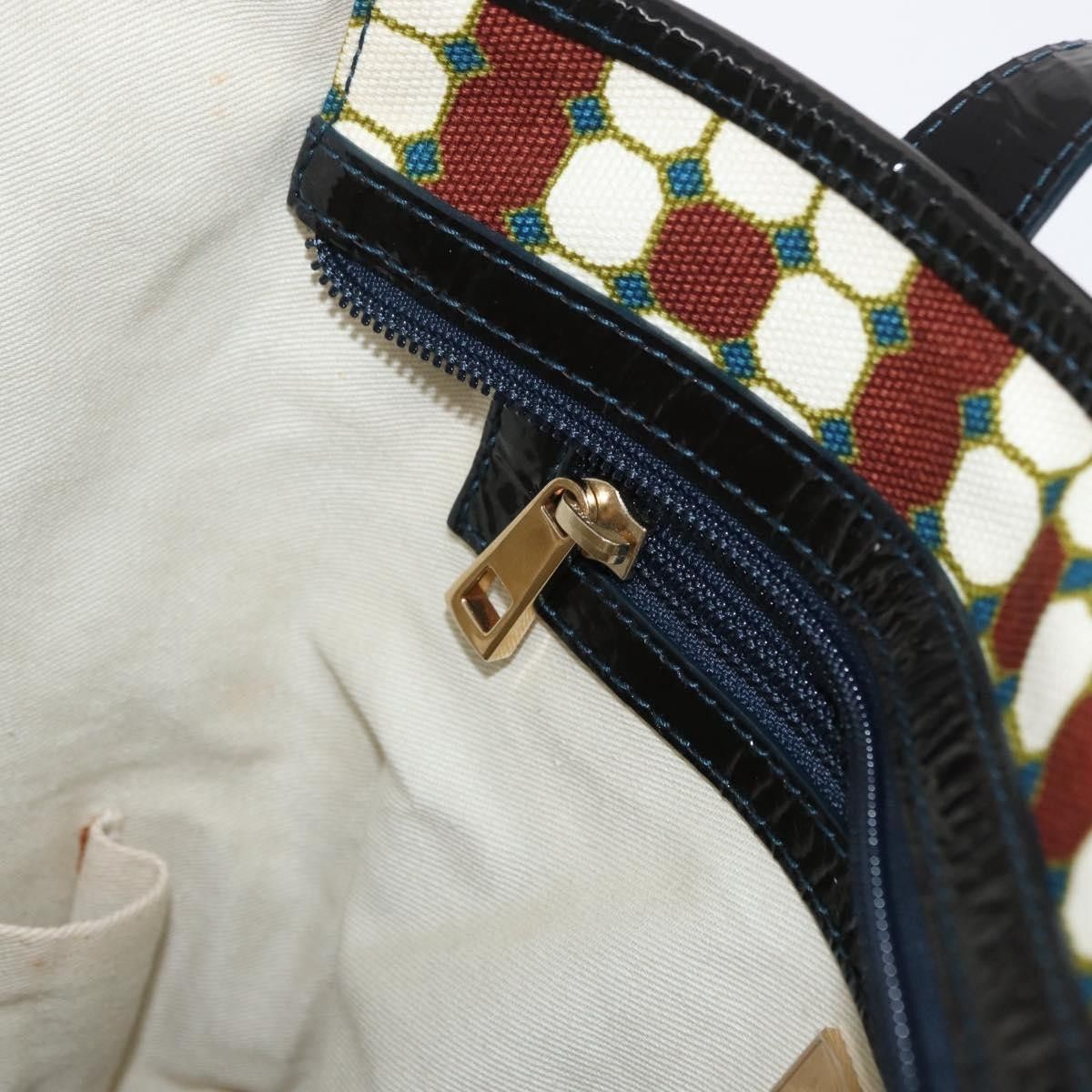 Bally Bally Vintage Handbag Canvas Size ONE SIZE - 21 Thumbnail