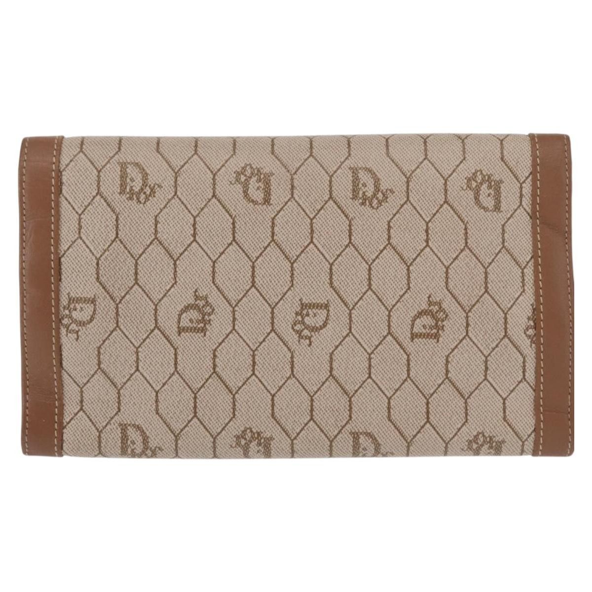 Dior Christian Dior Vintage Honeycomb Flap Coated Canvas Size ONE SIZE - 2 Thumbnail