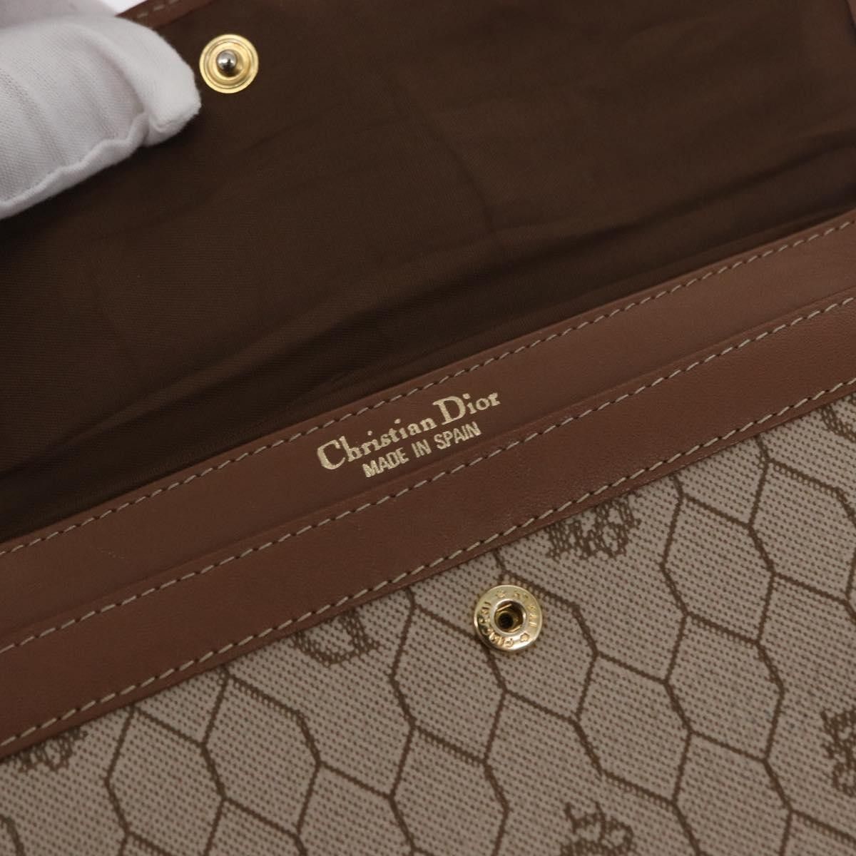 Dior Christian Dior Vintage Honeycomb Flap Coated Canvas Size ONE SIZE - 6 Thumbnail
