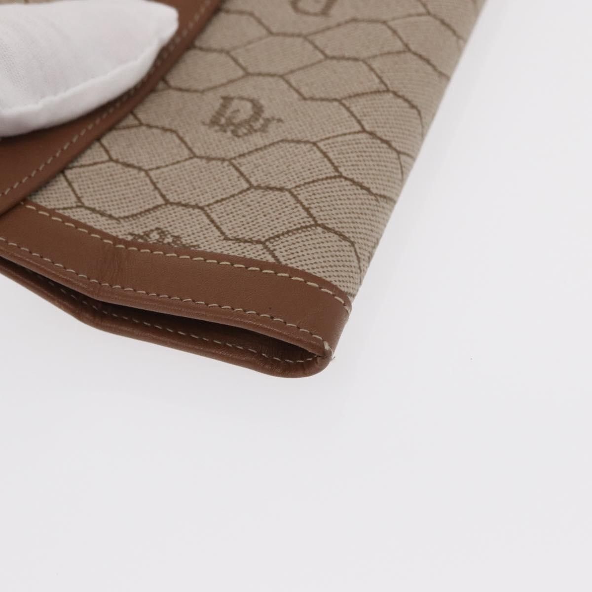 Dior Christian Dior Vintage Honeycomb Flap Coated Canvas Size ONE SIZE - 7 Thumbnail
