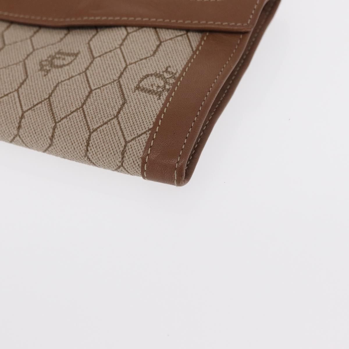 Dior Christian Dior Vintage Honeycomb Flap Coated Canvas Size ONE SIZE - 8 Thumbnail