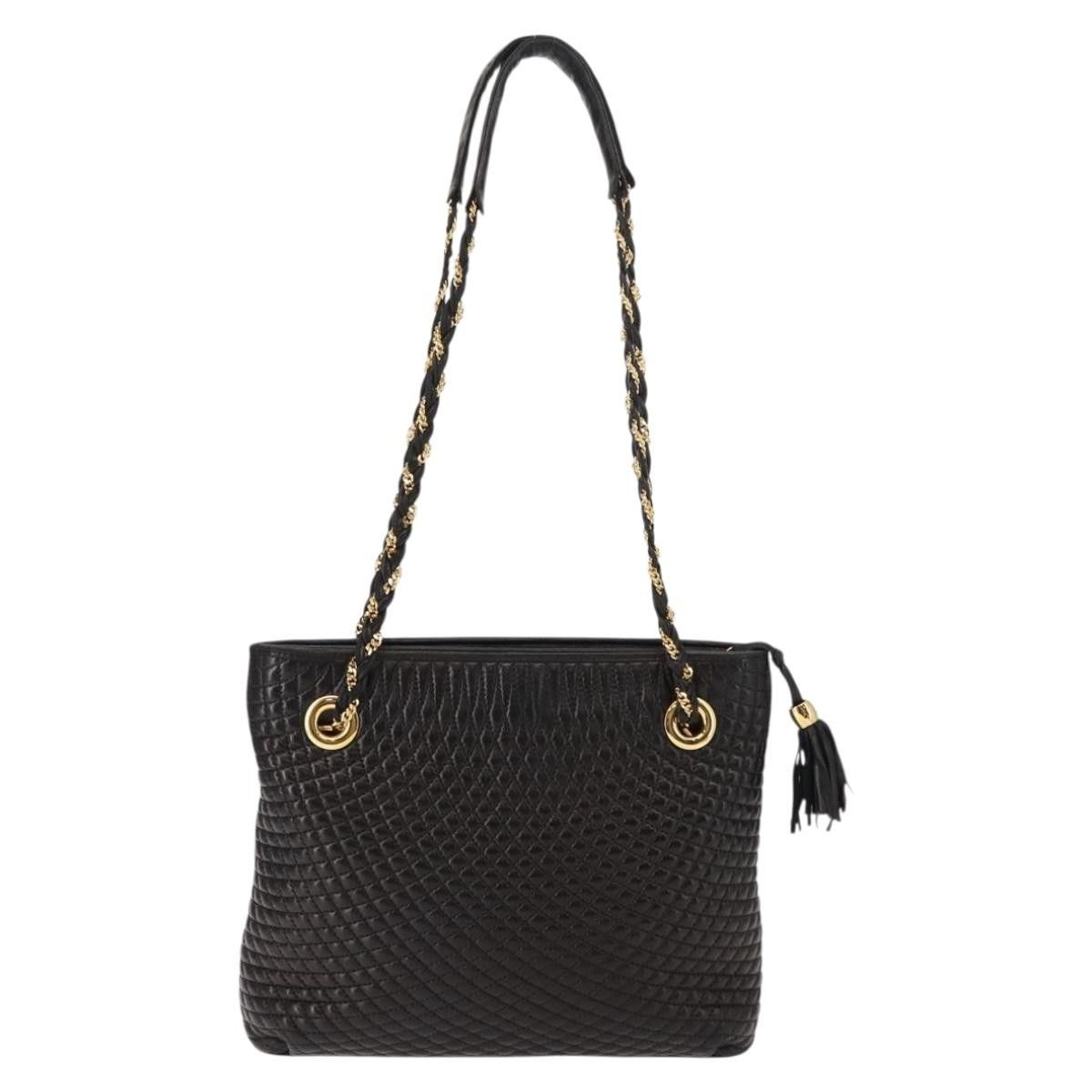 Bally Bally Vintage Chain Quilted Leather Size ONE SIZE - 2 Thumbnail
